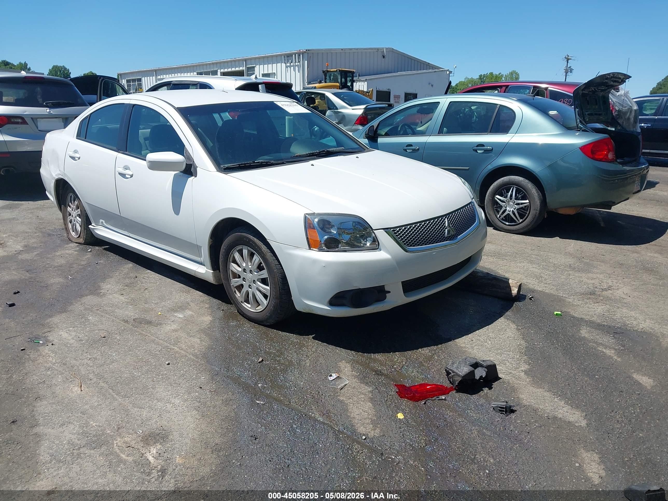 2010 Mitsubishi Galant FE, VIN 4A32B2FF8AE002817 — Rear end