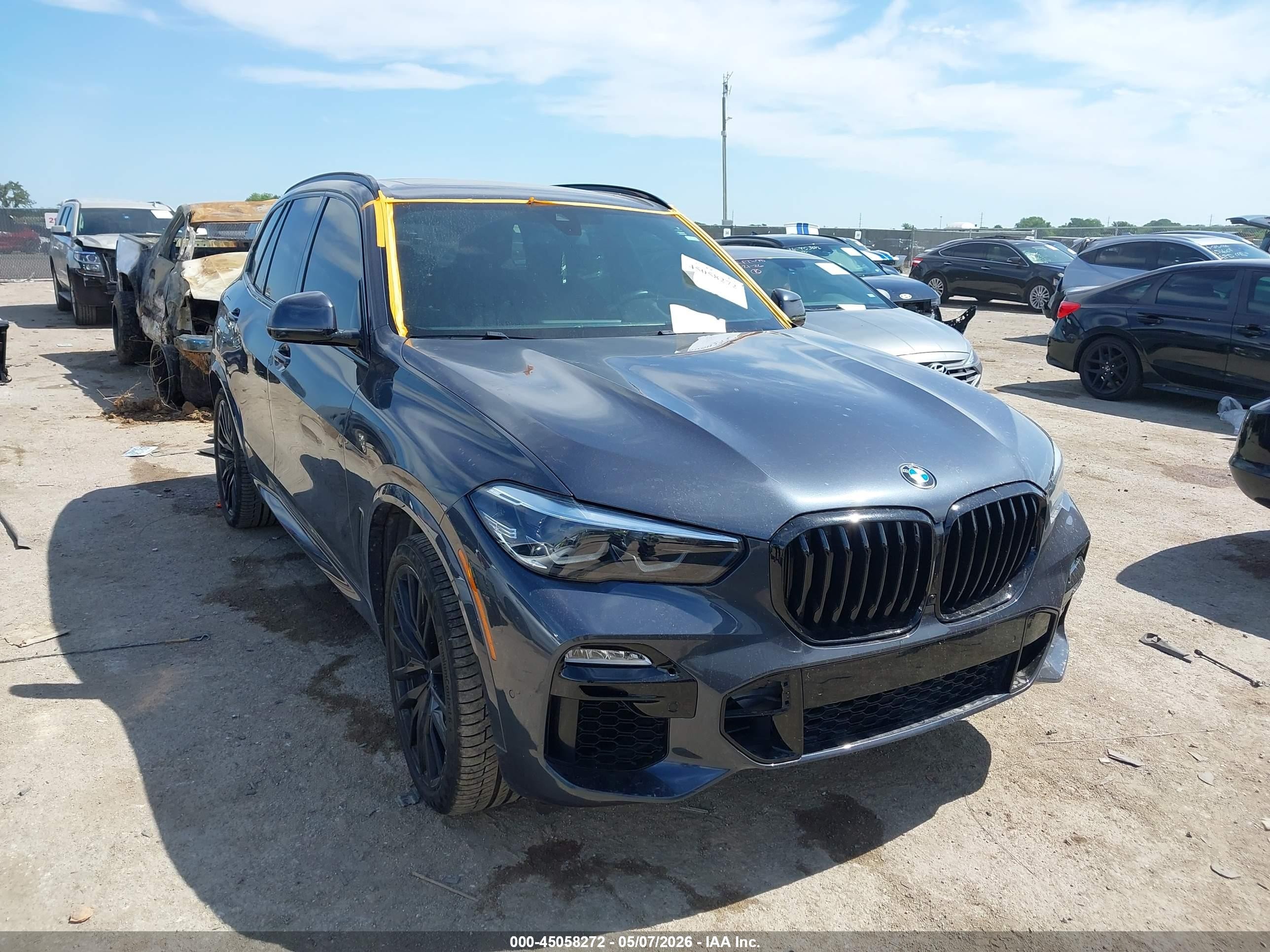 2021 BMW X5 M50i, VIN 5UXJU4C02M9G17298 — Theft recovery