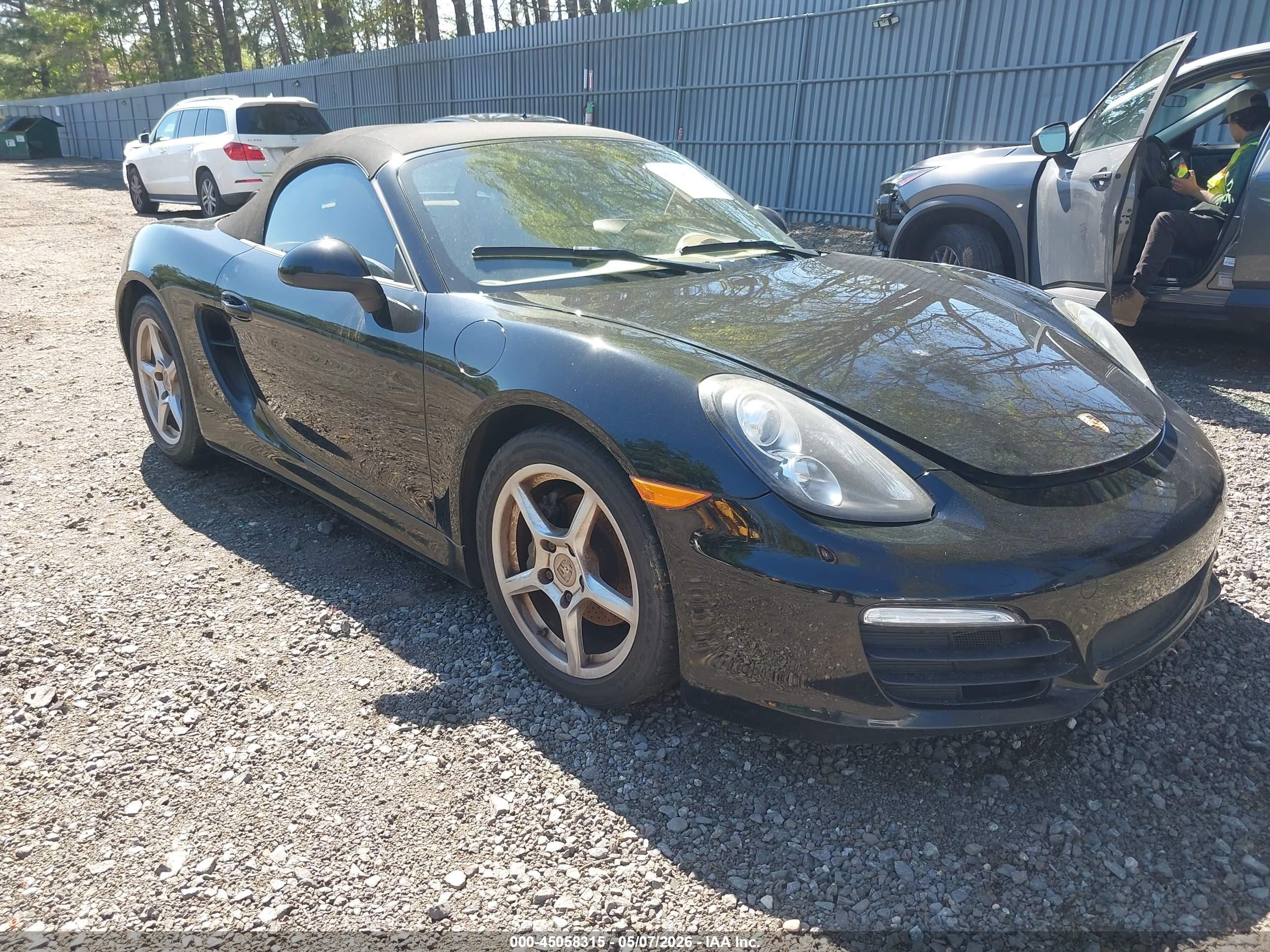 2016 Porsche Boxster, VIN WP0CA2A85GS120689 — Water / flood