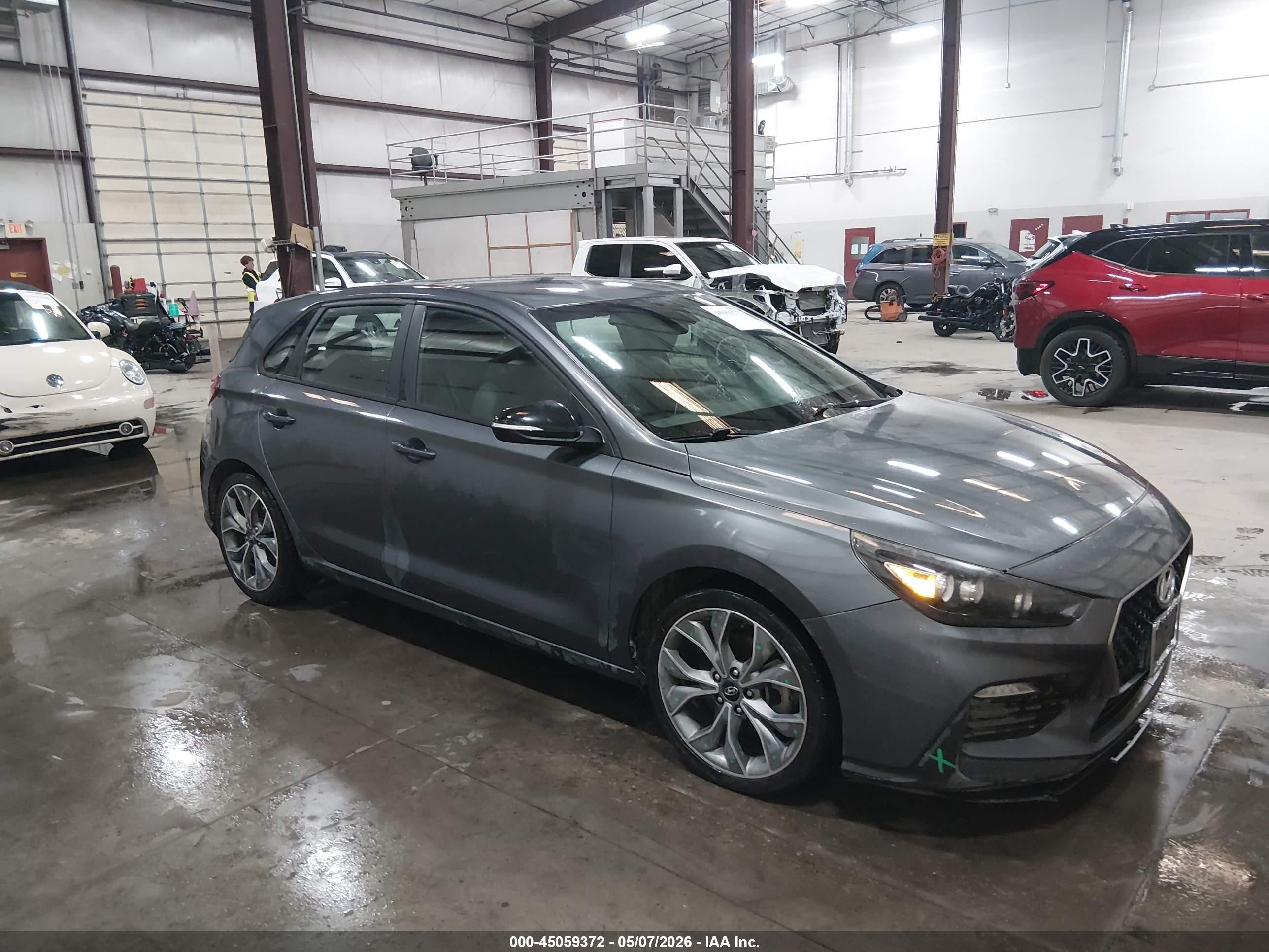 2019 Hyundai Elantra N Line, VIN KMHH55LC0KU118774 — Undercarriage