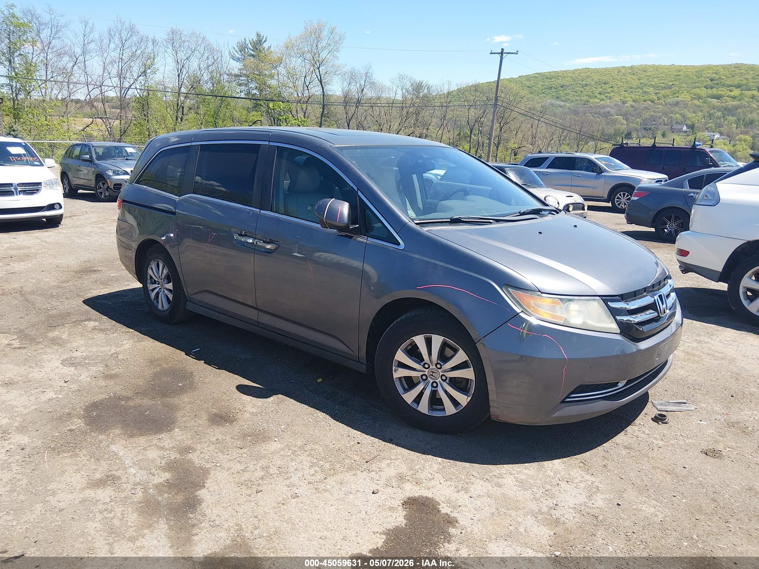 2015 Honda Odyssey EX-L, VIN 5FNRL5H61FB004721 — Electrical