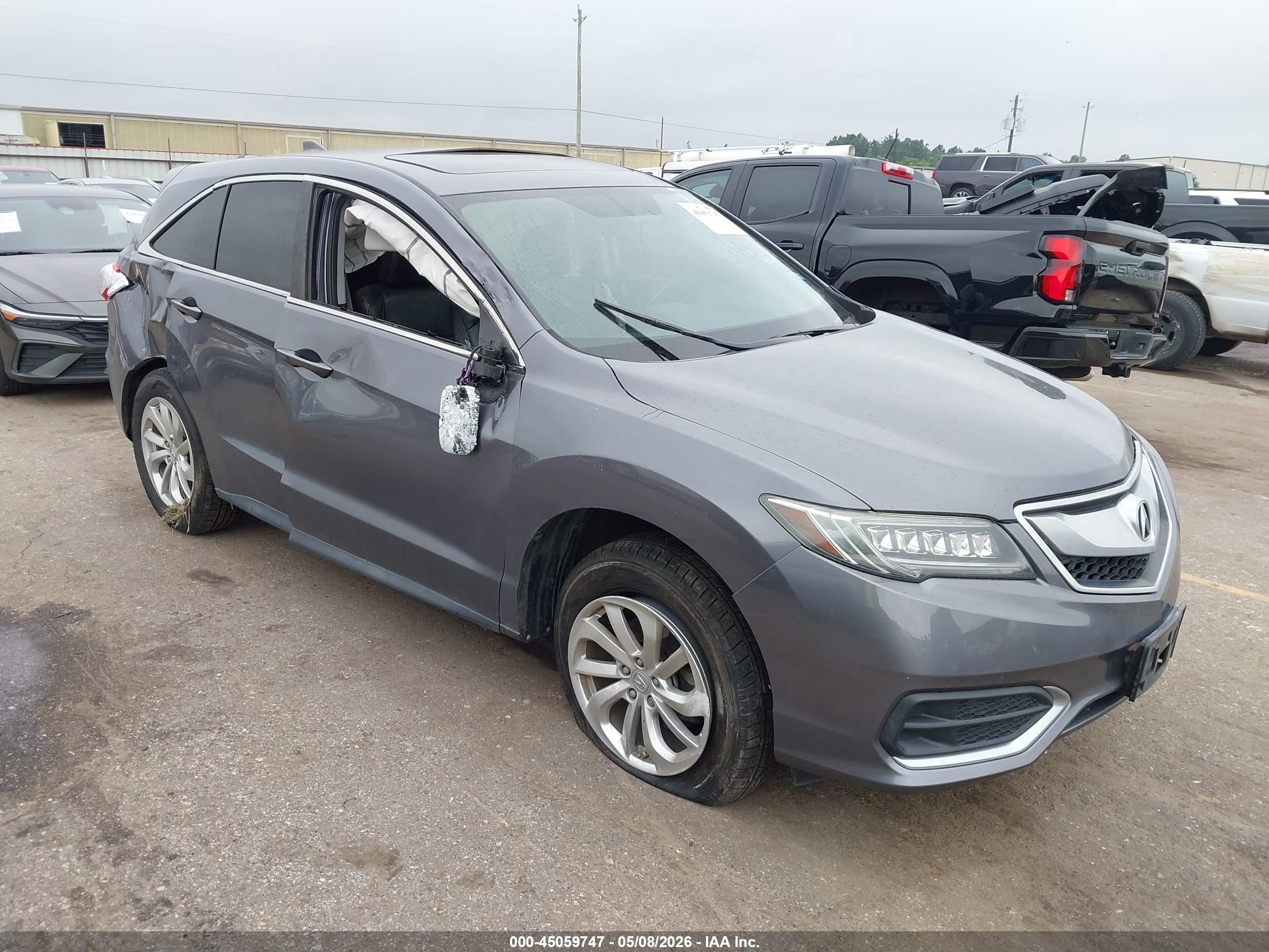 2017 Acura RDX, VIN 5J8TB3H32HL016543 — Rollover