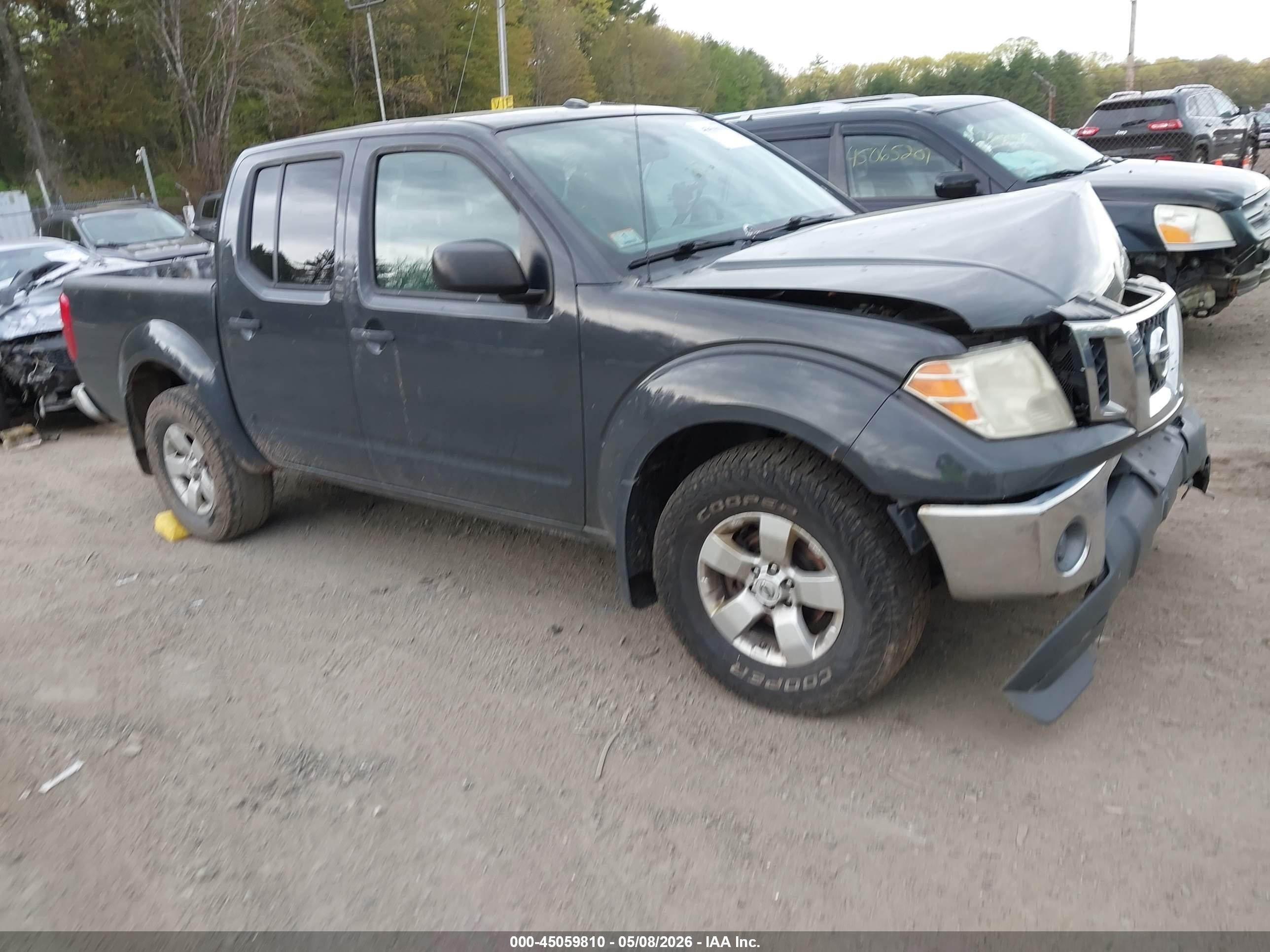 2011 Nissan Frontier SV, VIN 1N6AD0EV6BC410202 — Front end