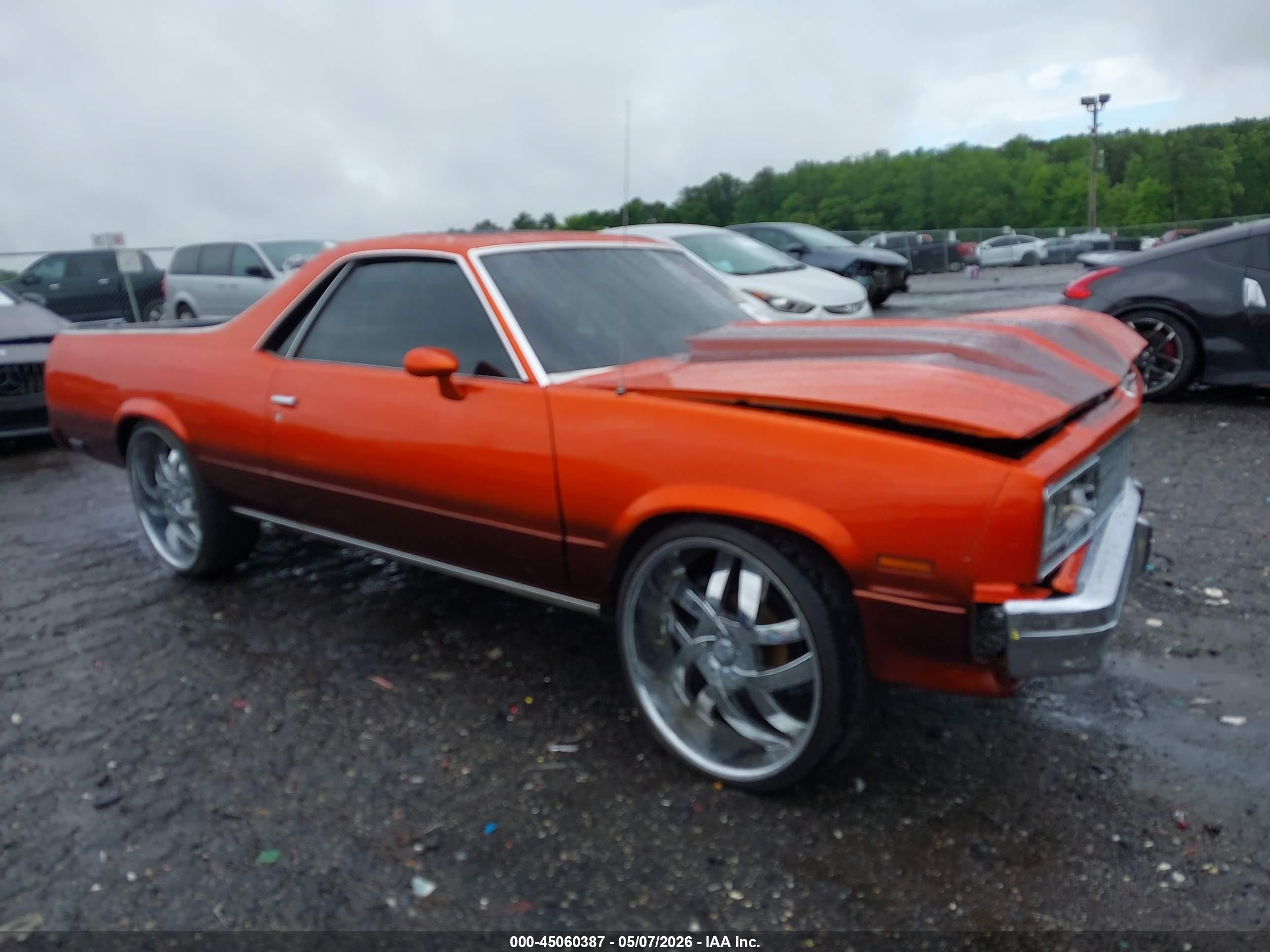 1984 Chevrolet El Camino, VIN 1GCCW80H1ER220198 — Front end