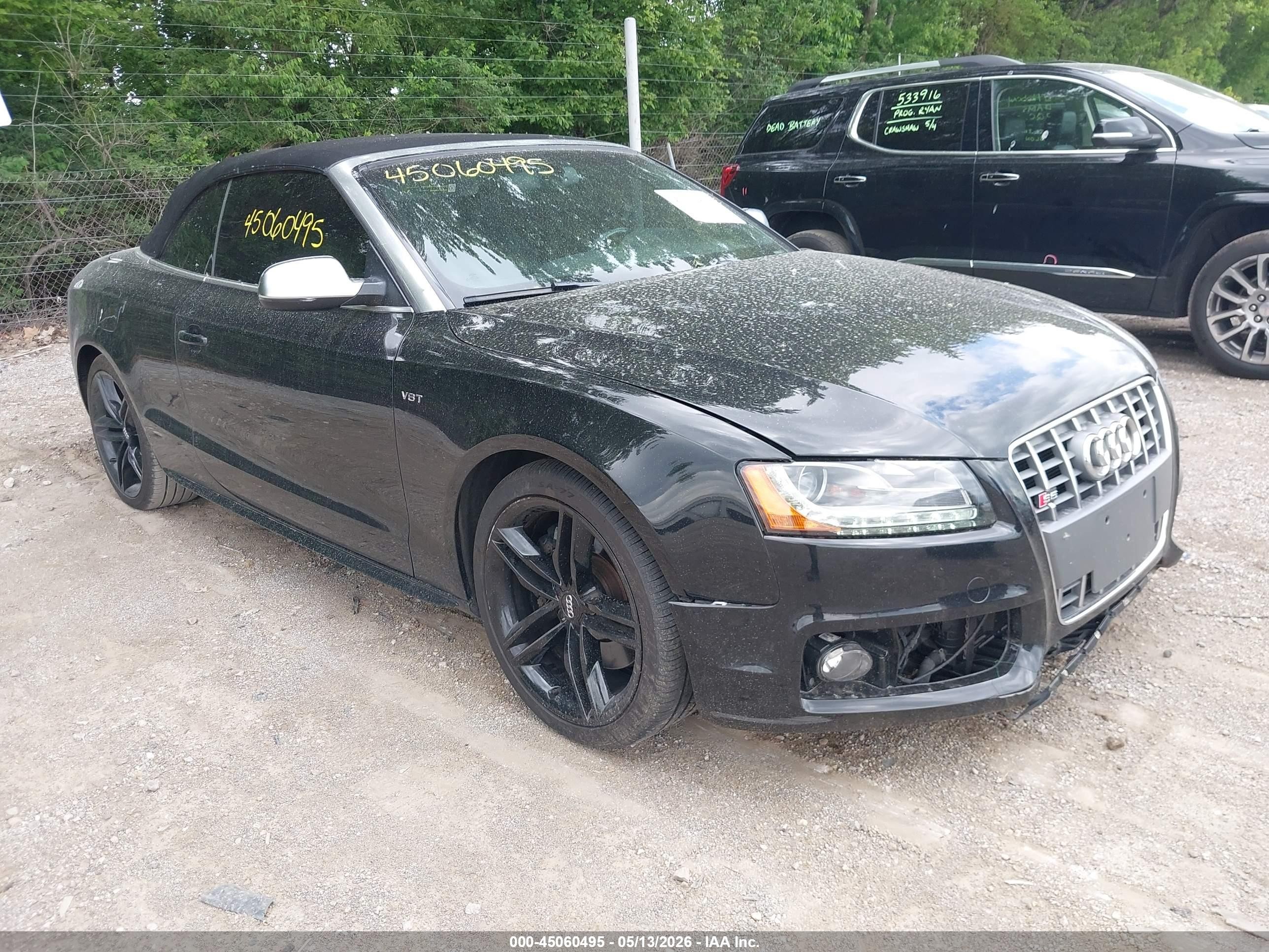 2012 Audi S5 Prestige, VIN WAUVGAFH4CN008661 — Front end