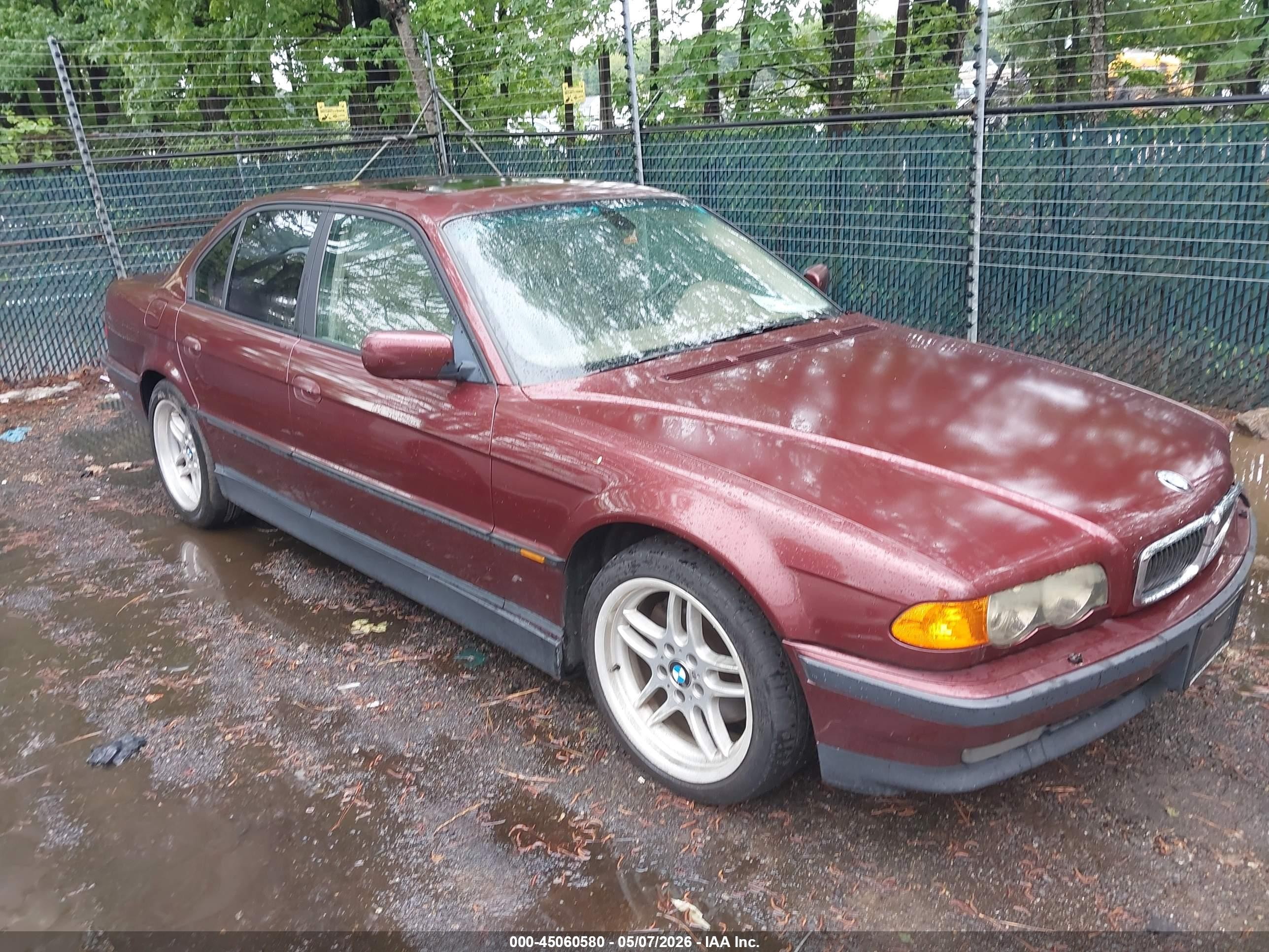 2000 BMW 7 Series 740i, VIN WBAGG8345YDN75638 — Обычный износ