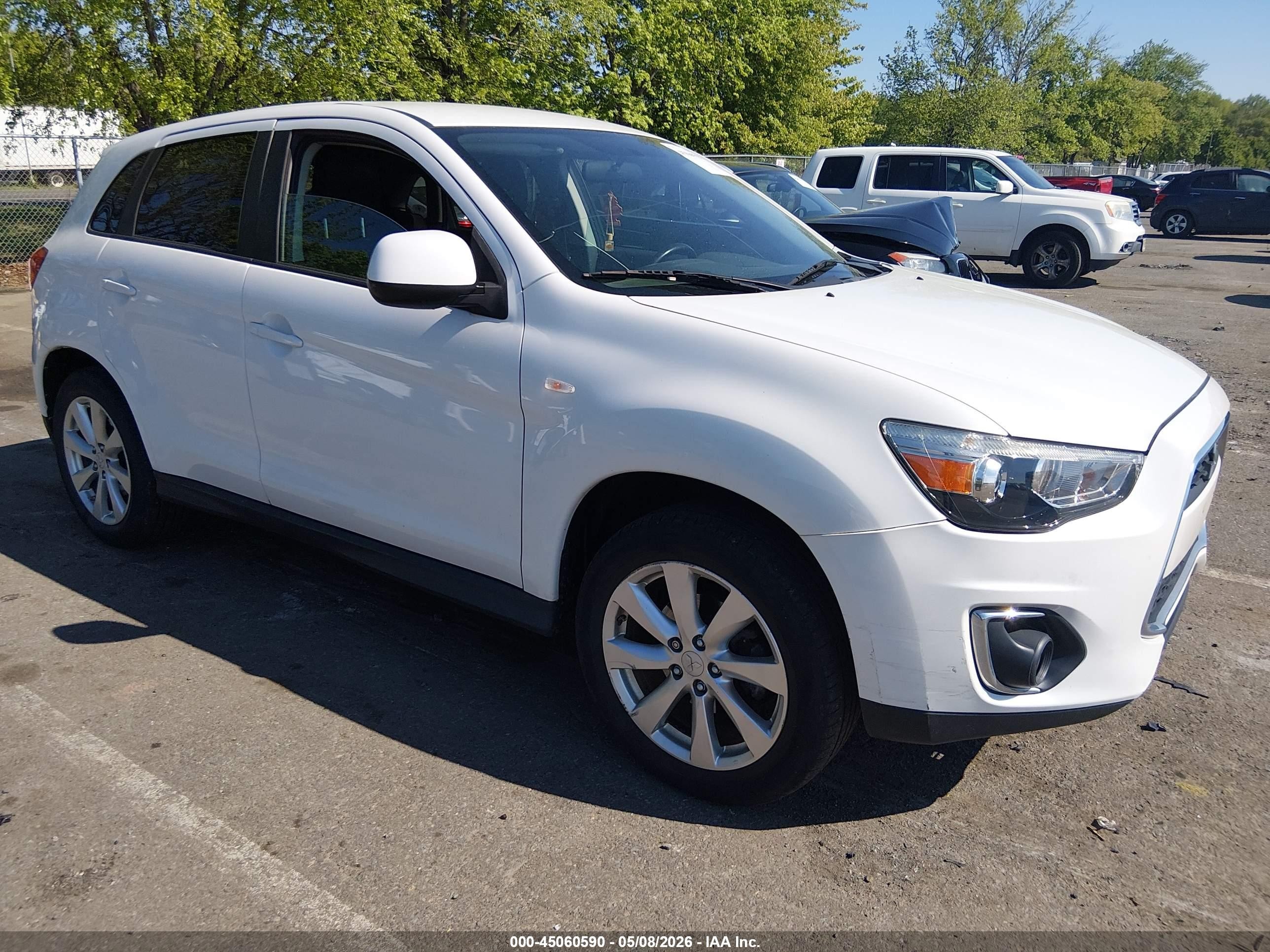 2015 Mitsubishi Outlander ES, VIN 4A4AP3AU9FE044201 — После угона