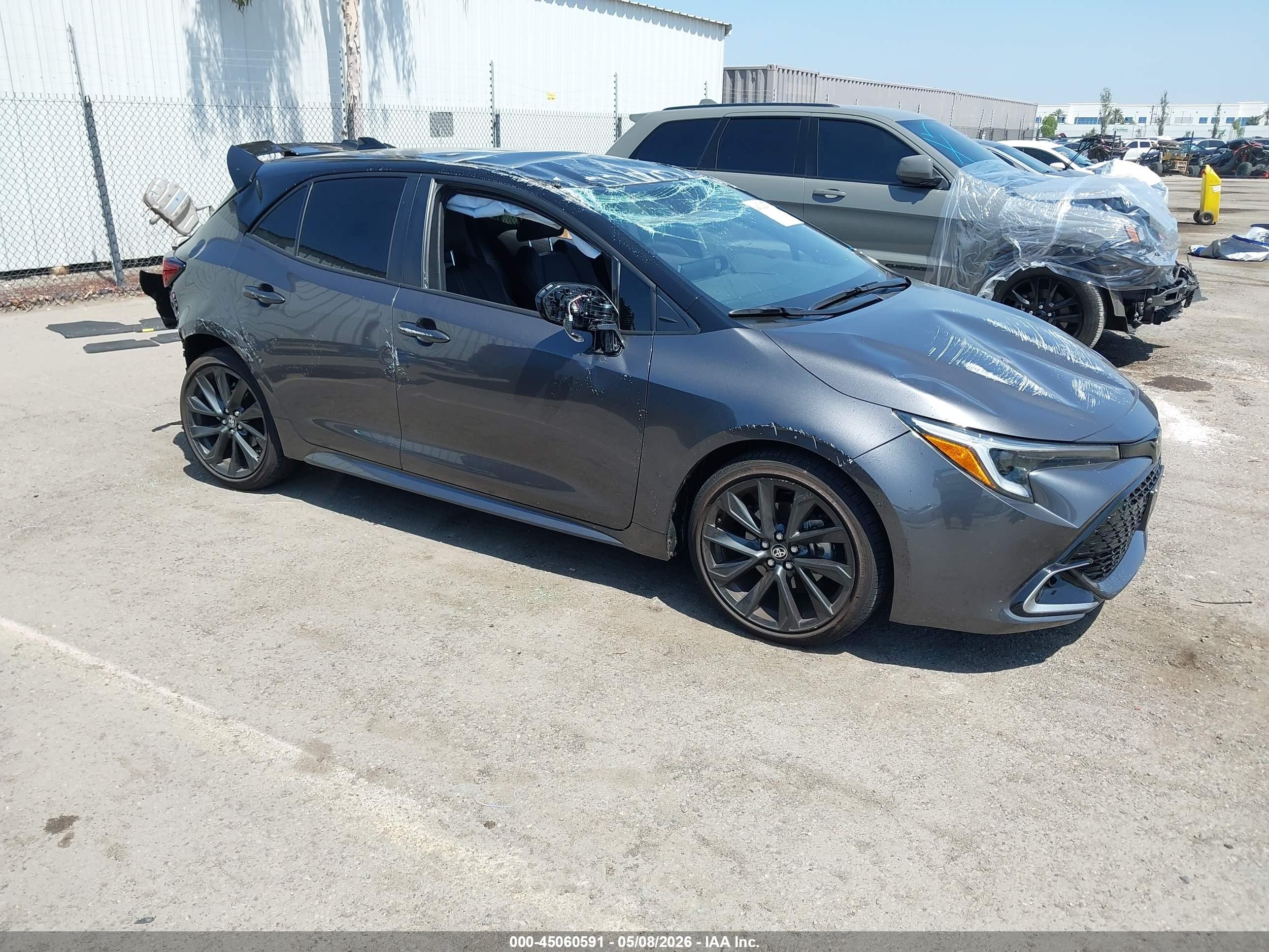 2025 Toyota Corolla XSE, VIN JTNC4MBE0S3251471 — Rollover