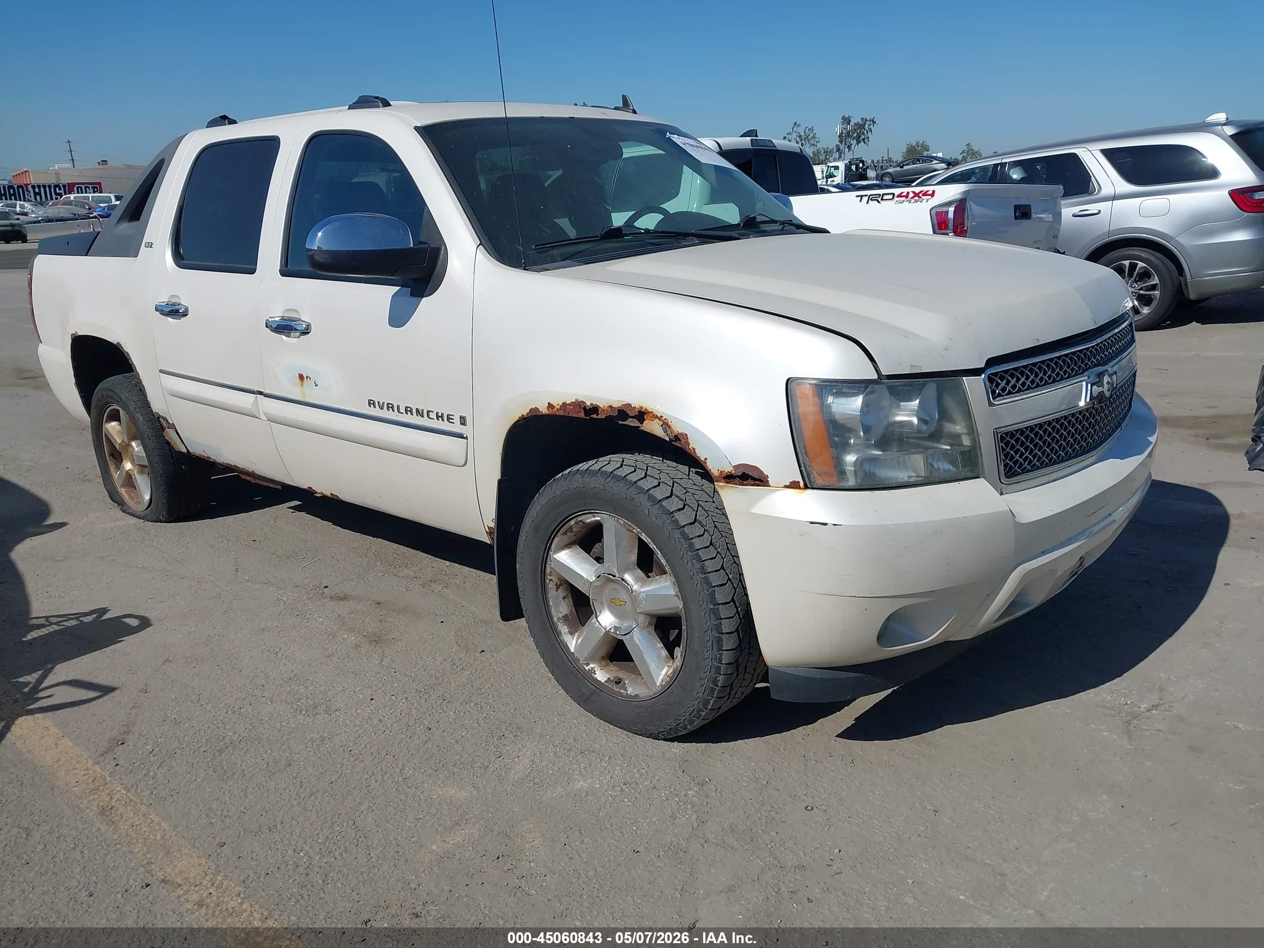 2008 Chevrolet Avalanche LS, VIN 3GNFK123X8G223226 — Normal wear