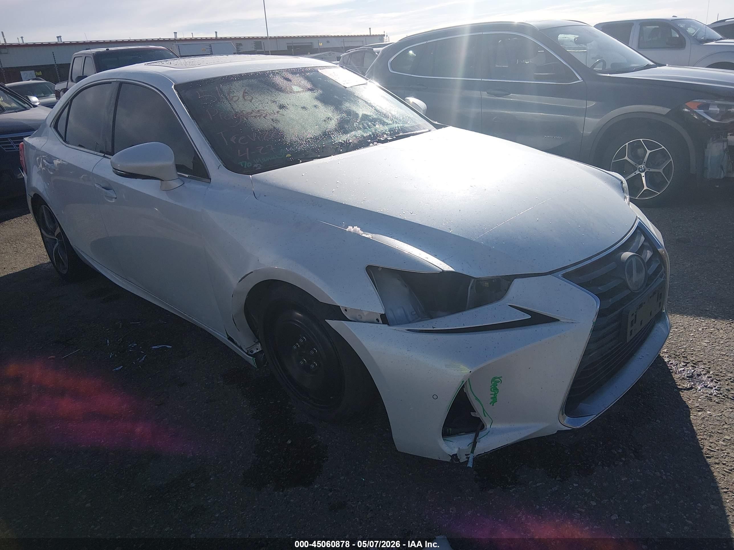 2017 Lexus IS 300, VIN JTHCM1D23H5019299 — Front end