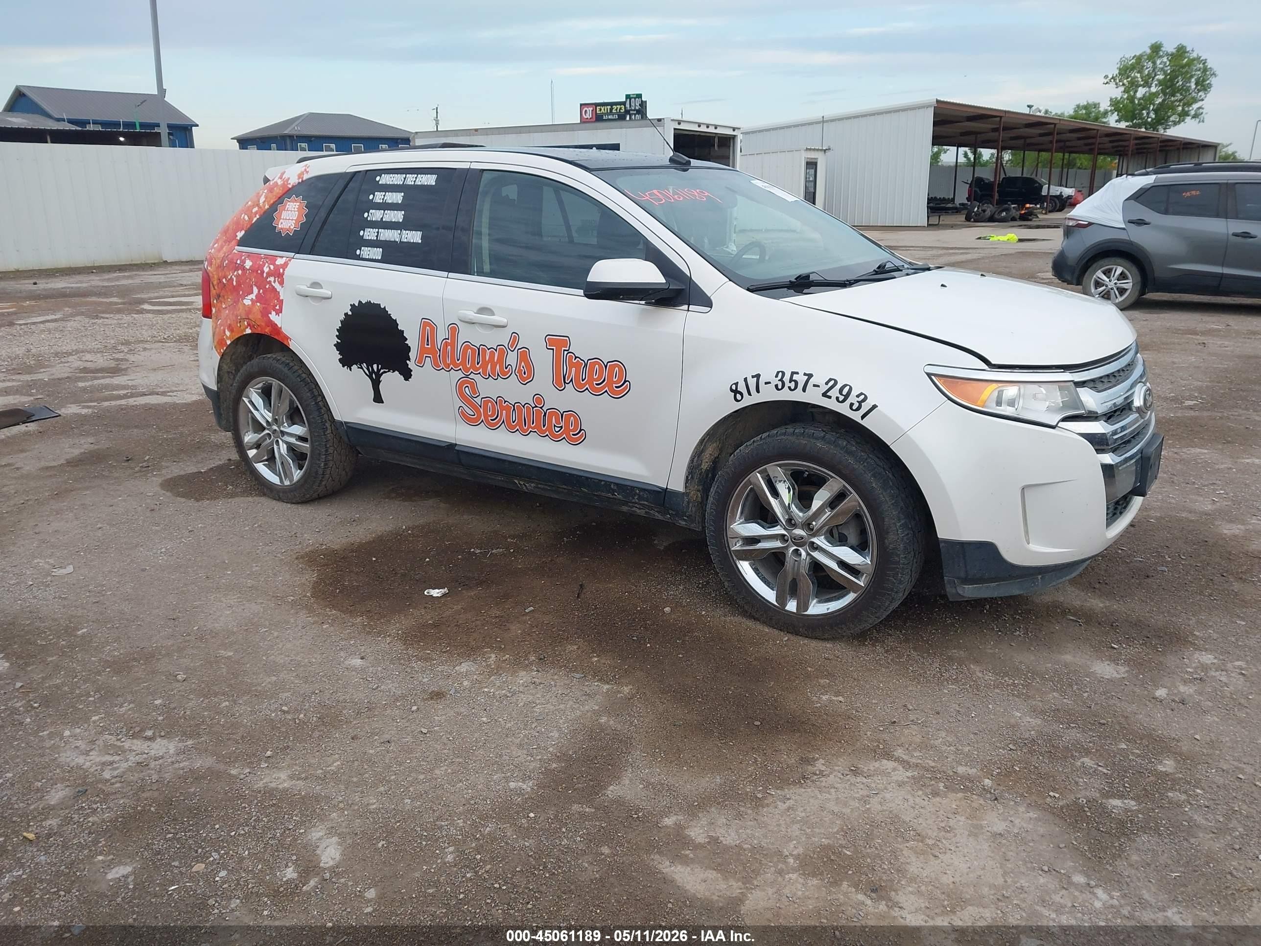 2013 Ford Edge Limited, VIN 2FMDK3KC2DBC96224 — Side