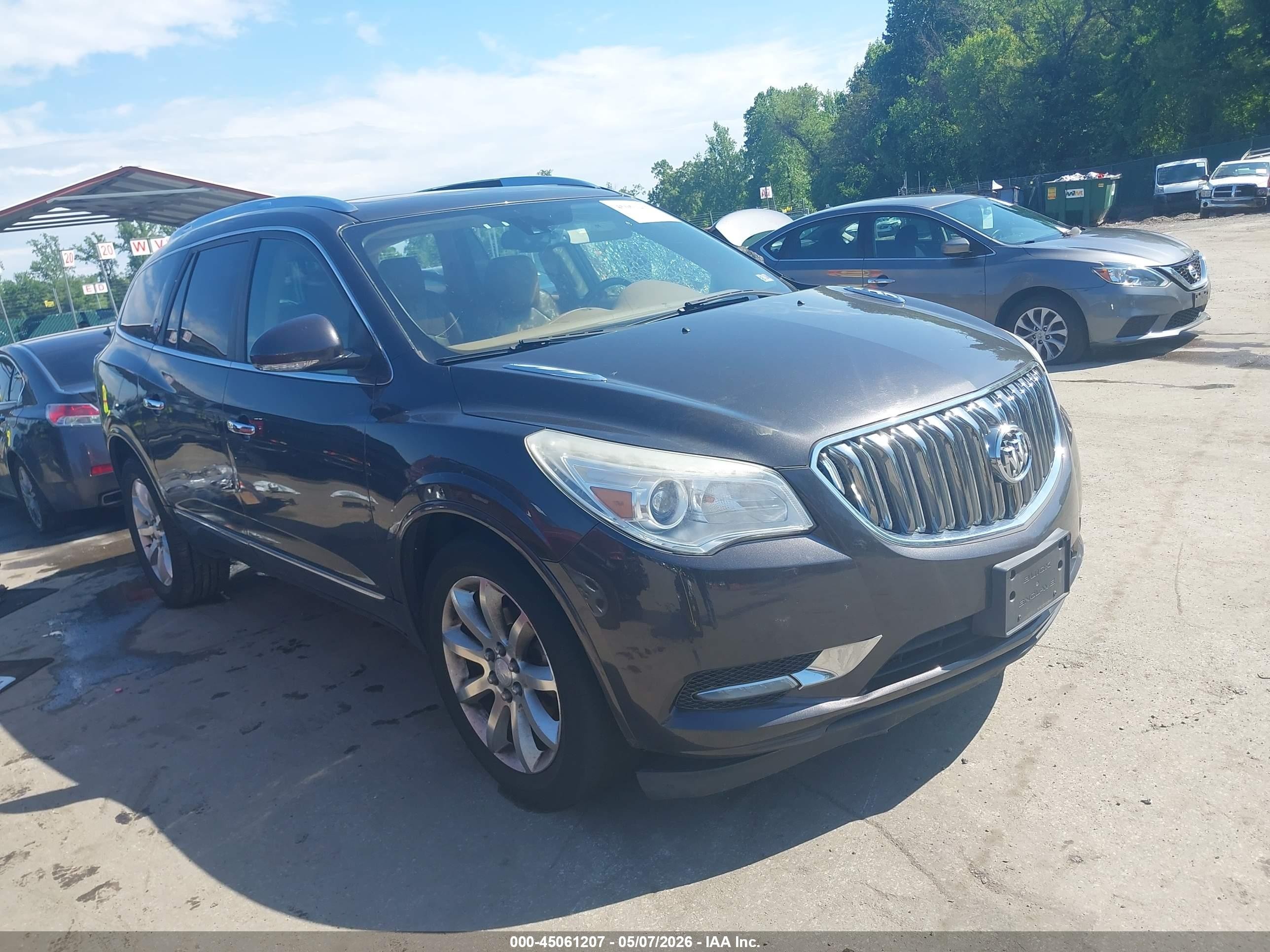 2015 Buick Enclave Premium, VIN 5GAKVCKD6FJ126847 — Burn