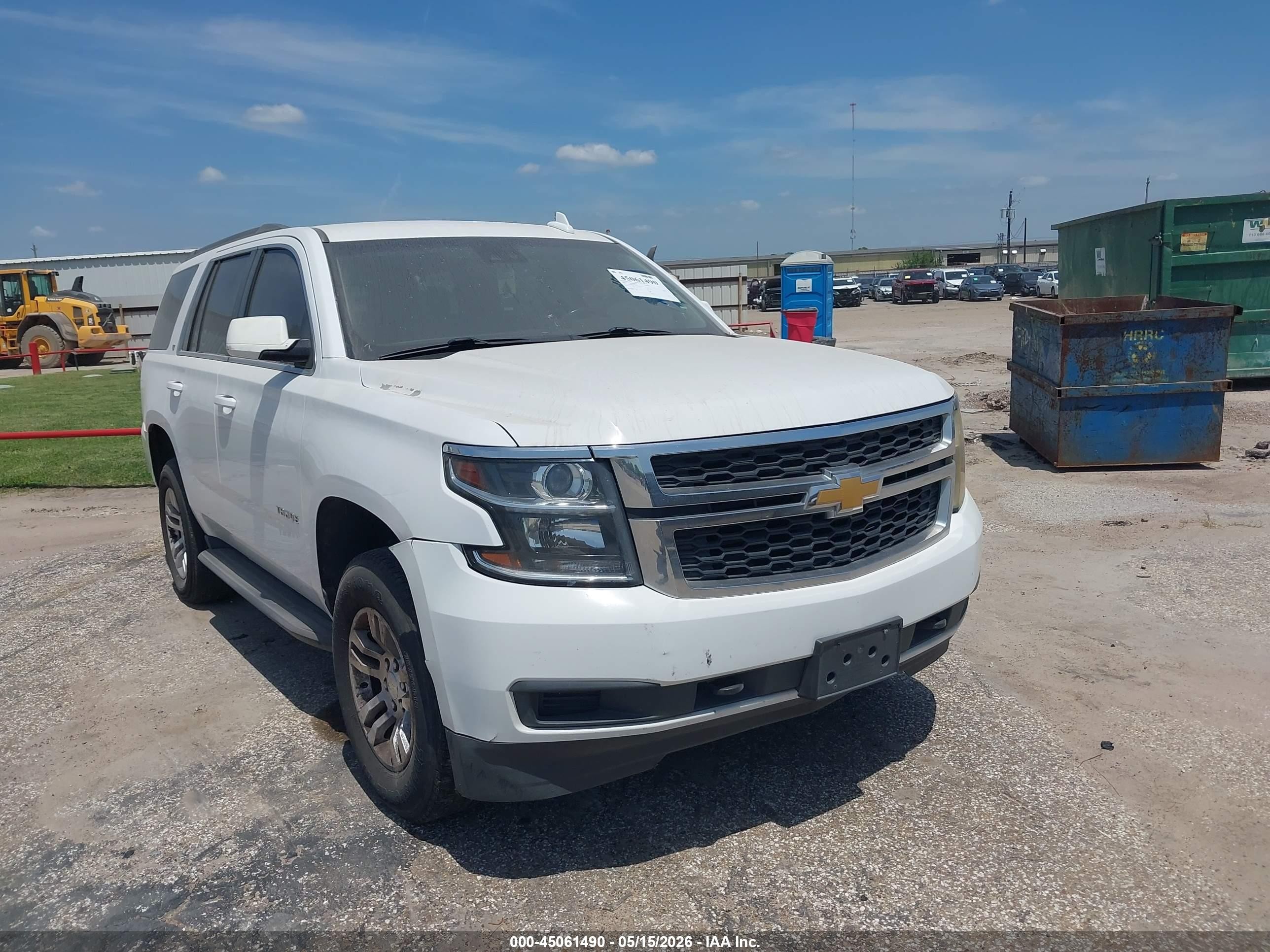 2019 Chevrolet Tahoe LT, VIN 1GNSKBKC2KR230845 — Normal wear