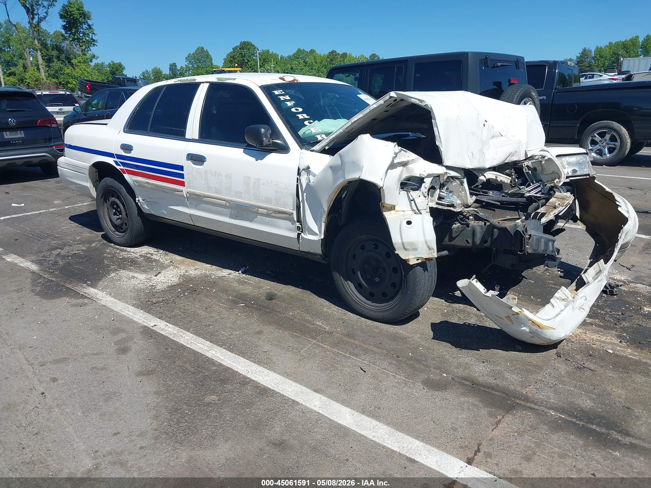 2009 Ford Police Interceptor, VIN 2FAHP71V19X129502 — Front end
