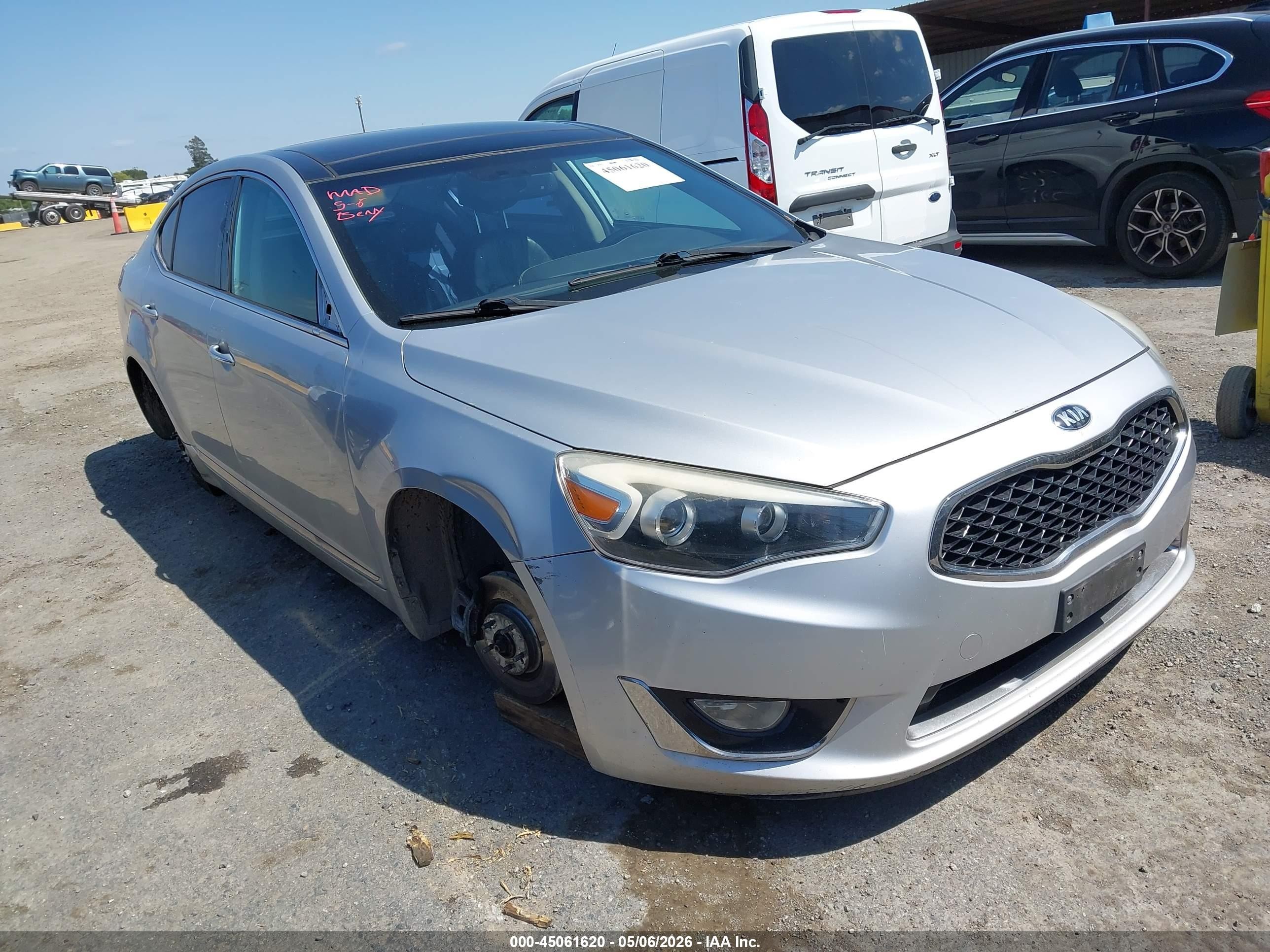 2016 Kia Cadenza, VIN KNALN4D71G5206127 — Theft recovery