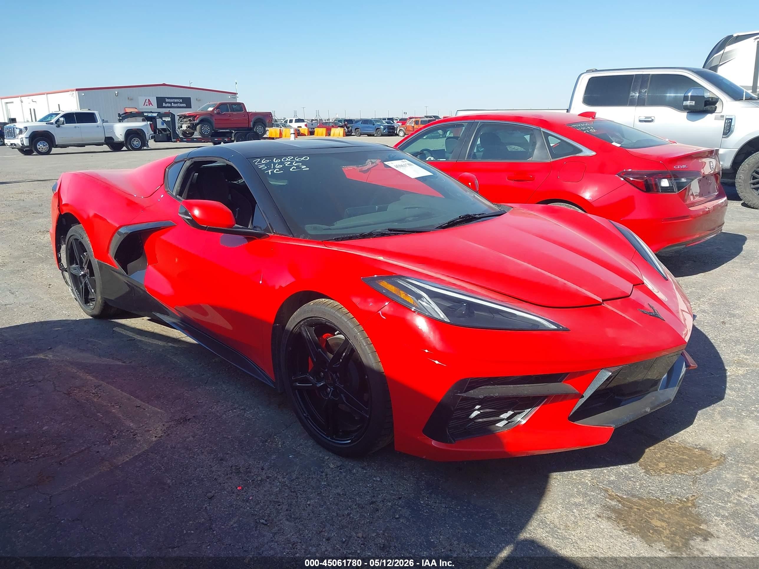 2023 Chevrolet Corvette 1LT, VIN 1G1YA2D41P5108075 — Rear end
