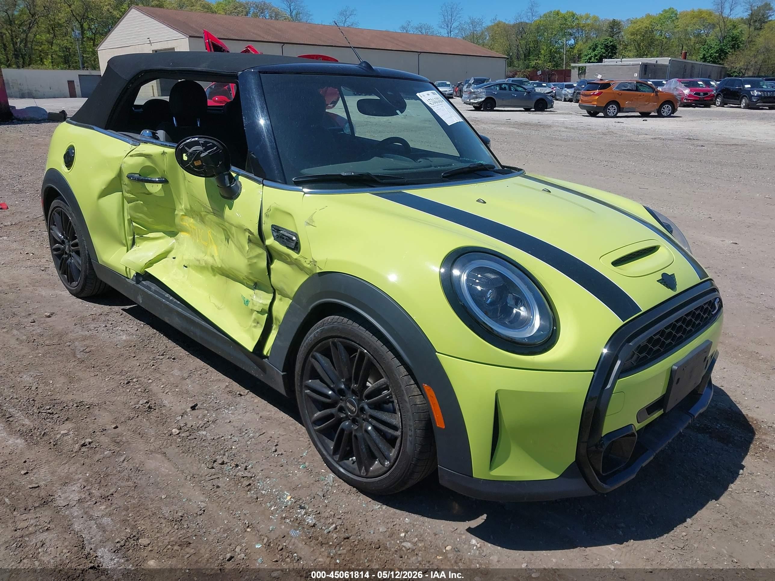 2024 MINI Convertible Cooper S, VIN WMW43DL0XR3R36860 — Side