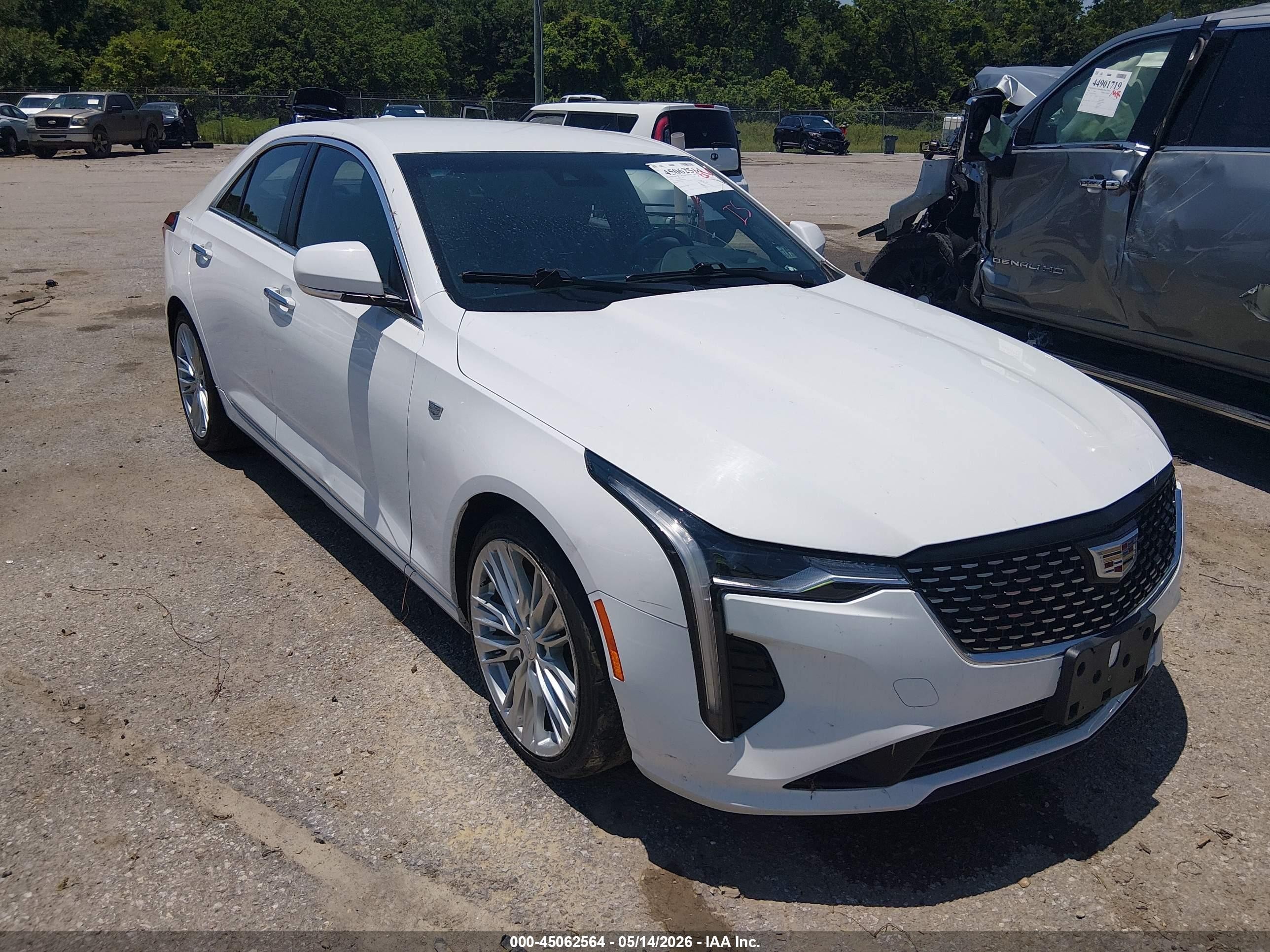 2021 Cadillac CT4 Premium Luxury, VIN 1G6DB5RKXM0145634 — Fresh water flood