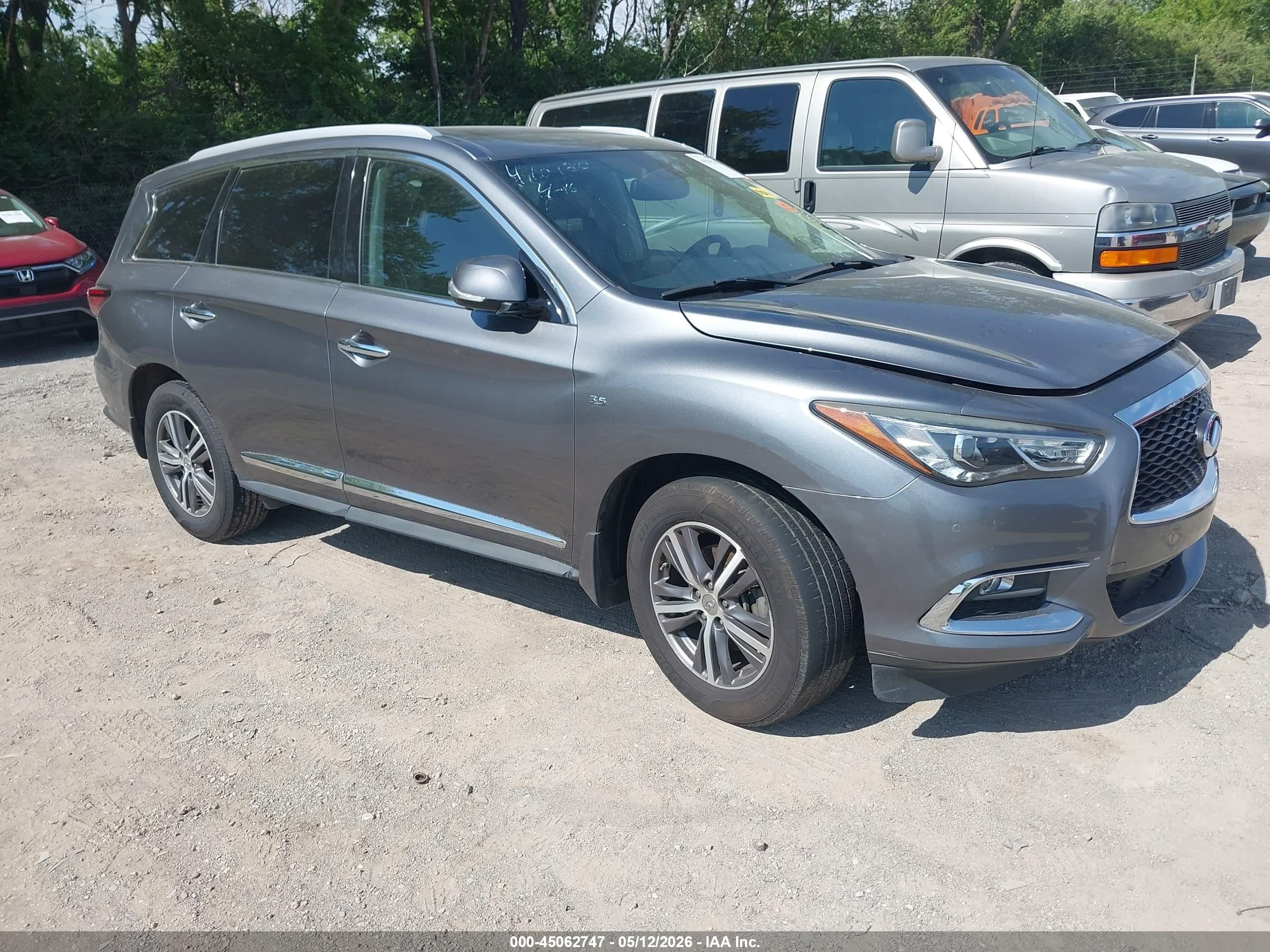 2018 Infiniti QX60, VIN 5N1DL0MM1JC522024 — Biohazard / chemical