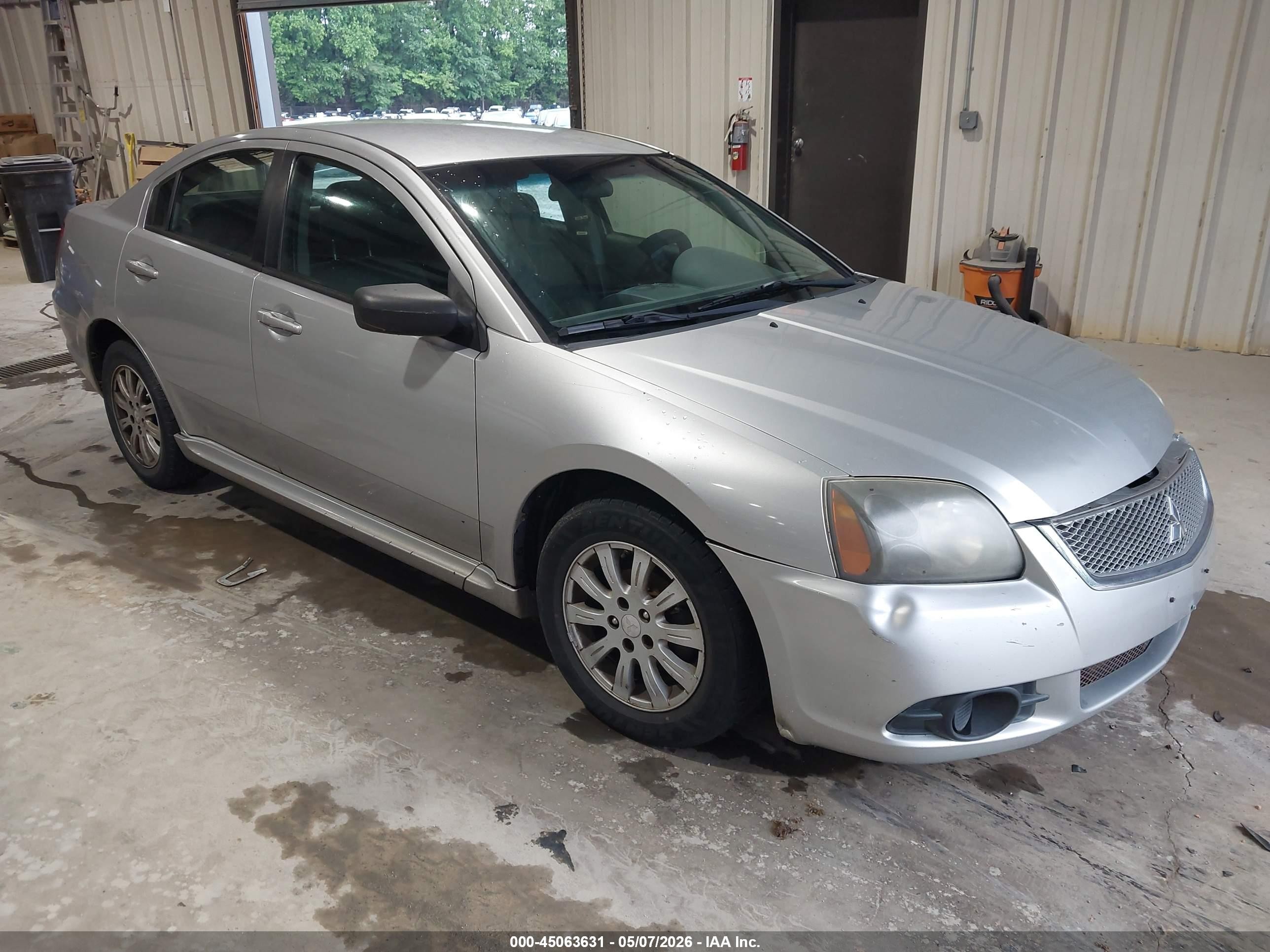 2010 Mitsubishi Galant FE, VIN 4A32B2FF3AE004300 — Side