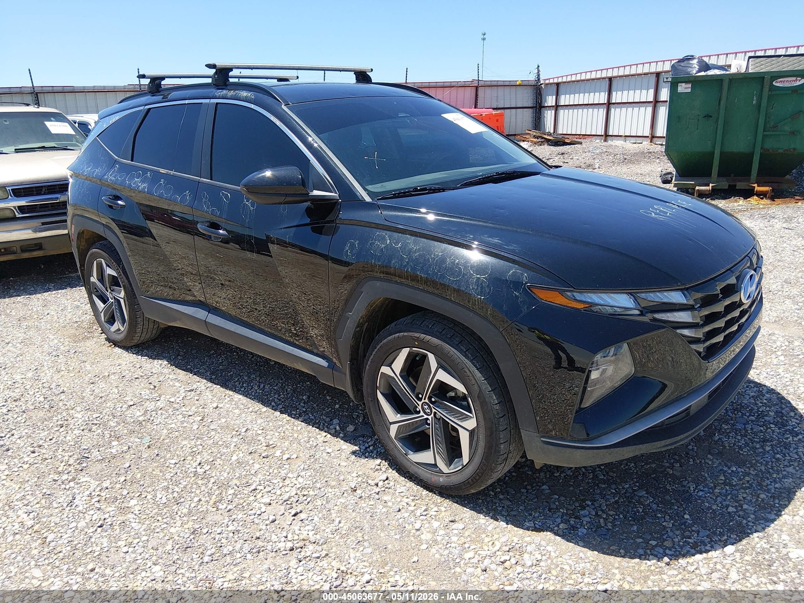 2024 Hyundai Tucson SEL, VIN 5NMJBCDE0RH420411 — Hail