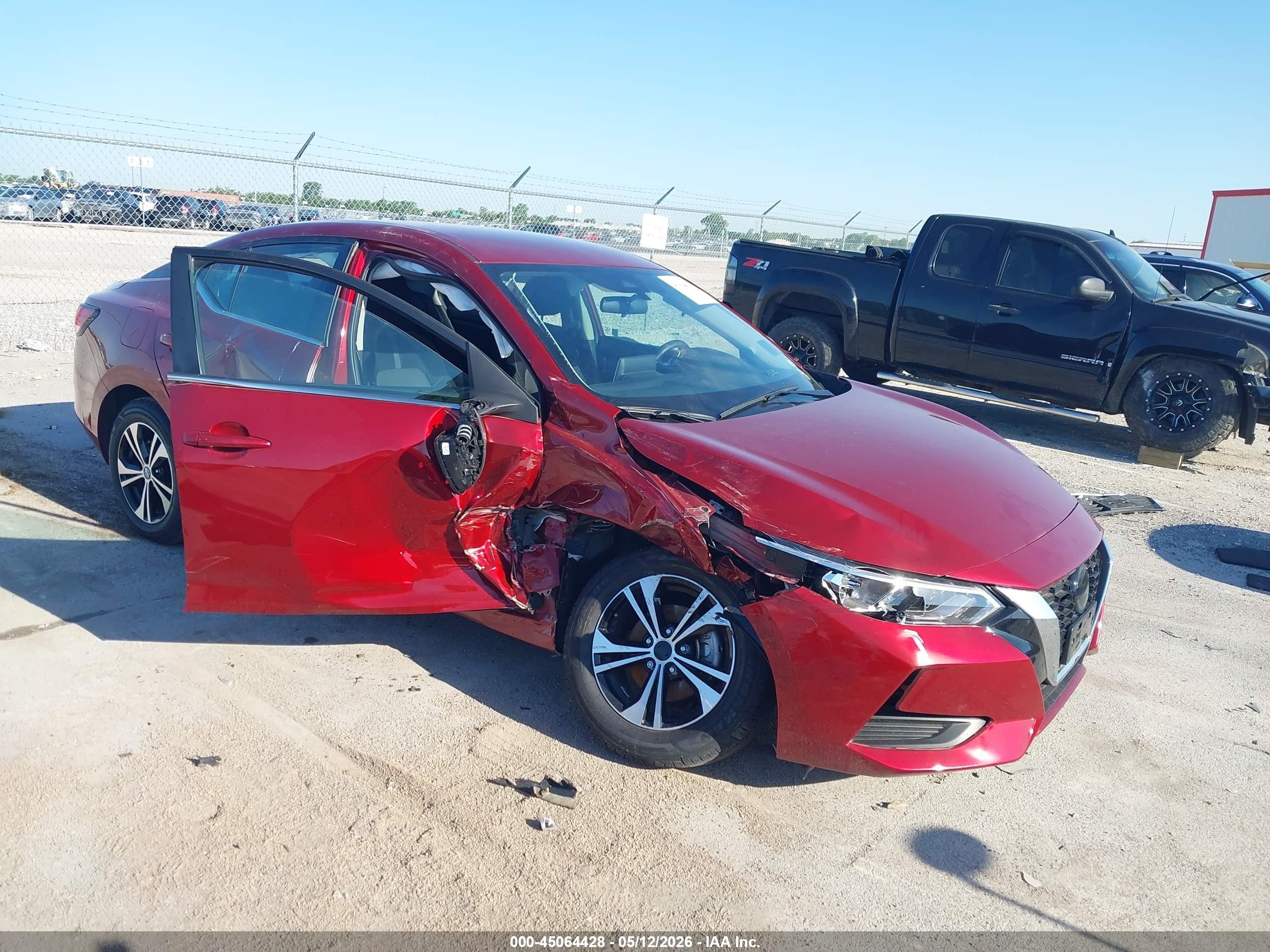 2023 Nissan Sentra SV, VIN 3N1AB8CV6PY279042 — Front end