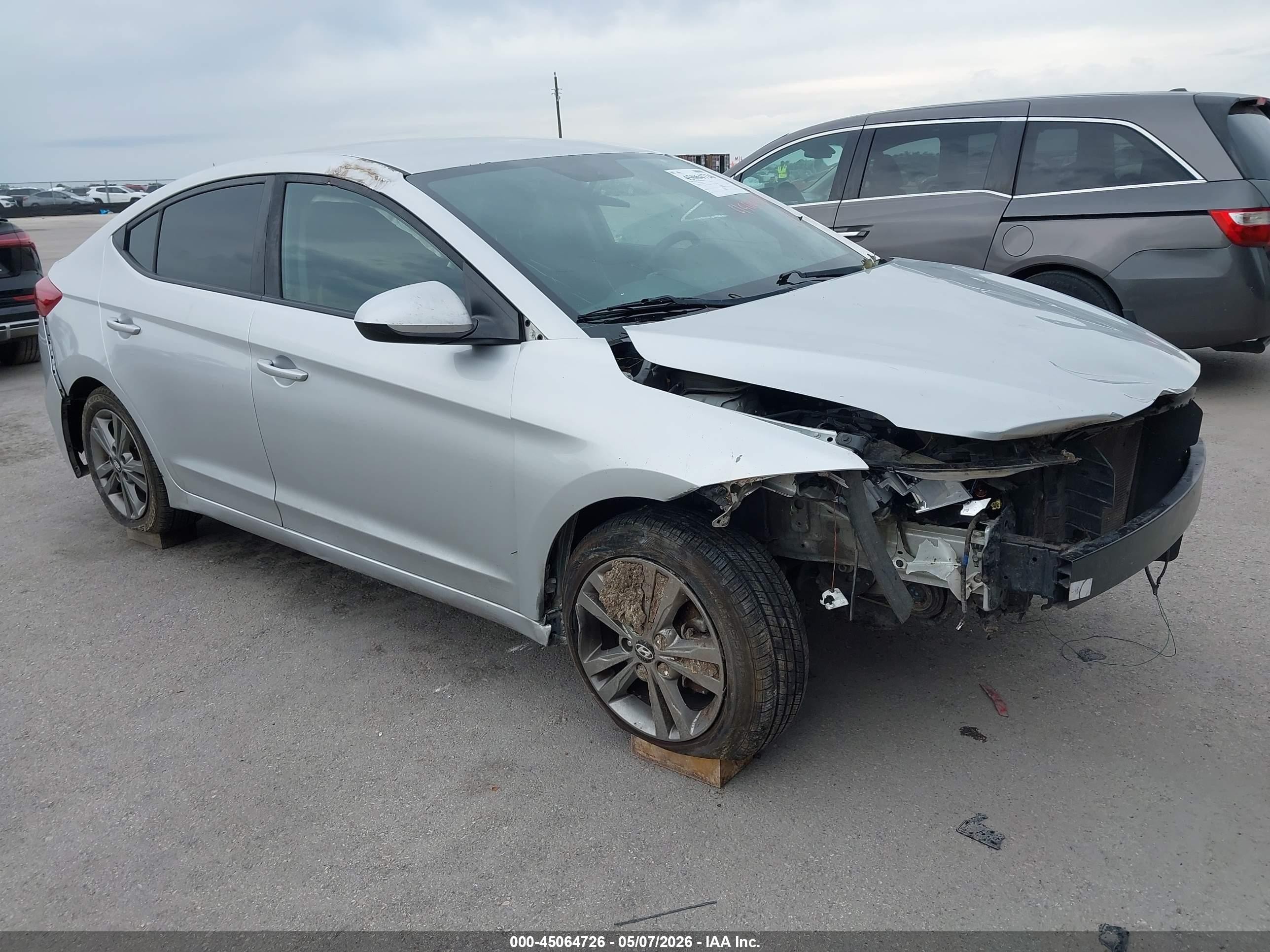 2018 Hyundai Elantra SEL, VIN 5NPD84LF0JH380110 — Side