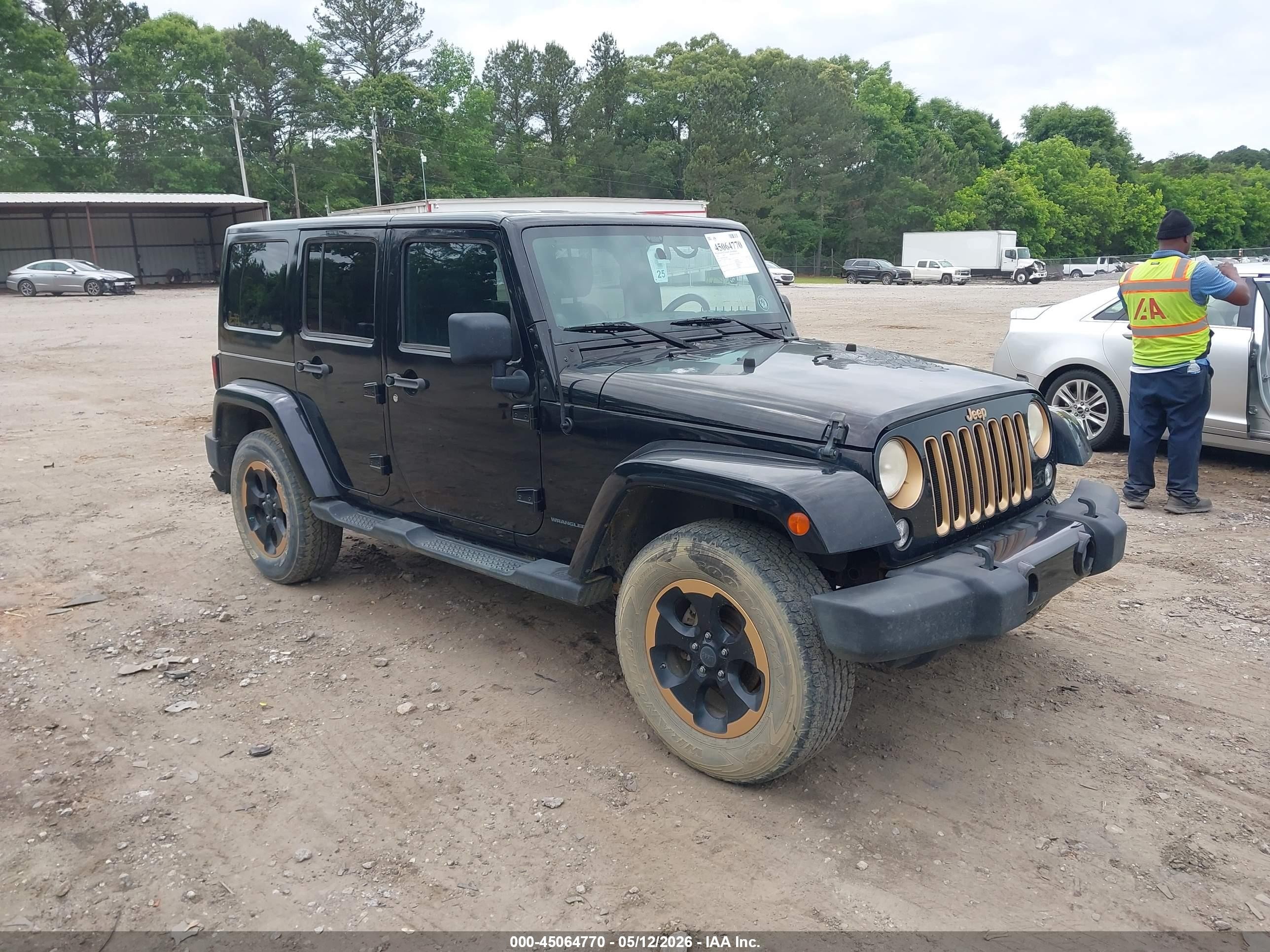 2014 Jeep Wrangler Unlimited Dragon, VIN 1C4BJWEG0EL192038 — Storm