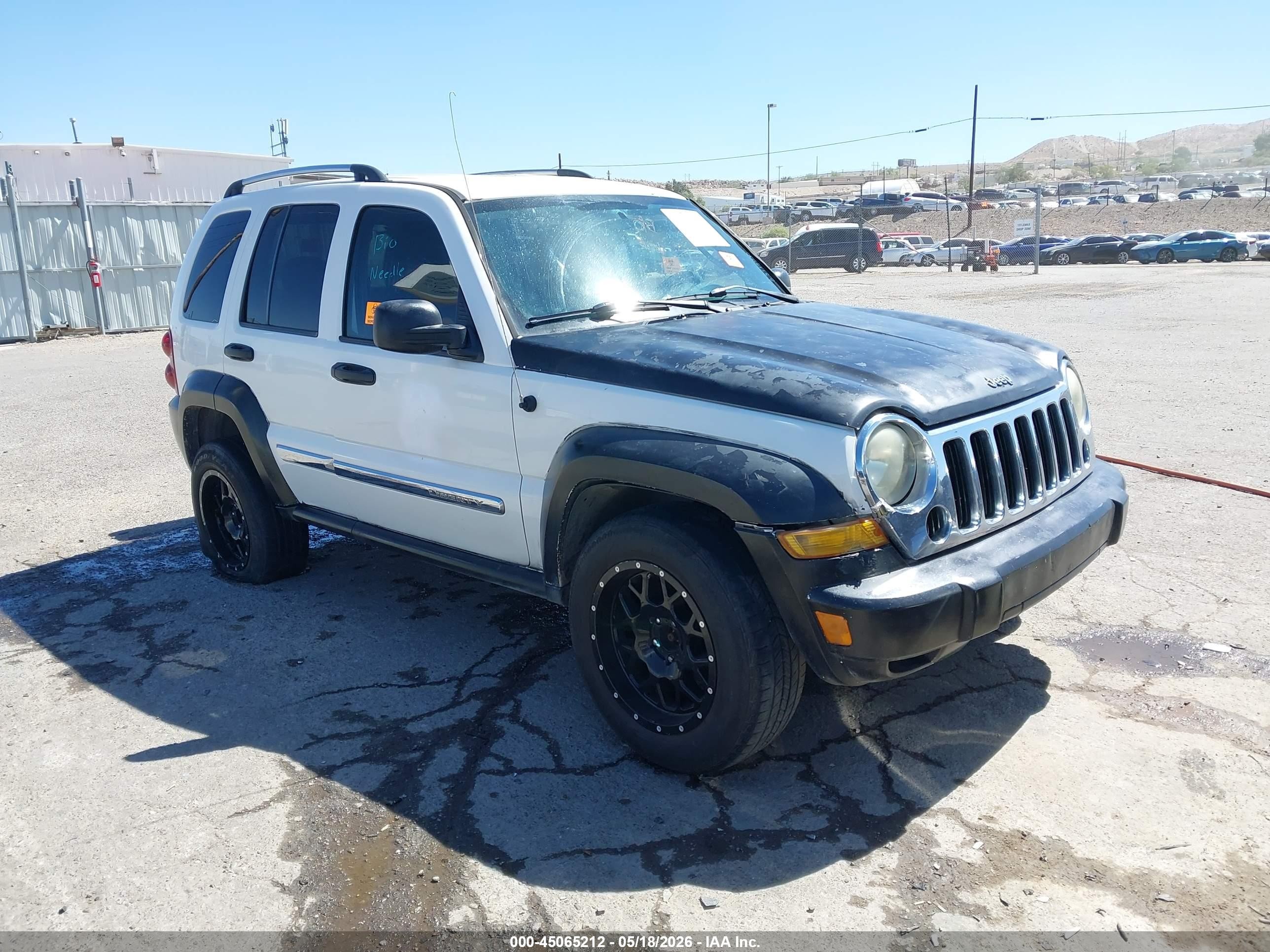 2006 Jeep Liberty Limited, VIN 1J4GL58K76W231194 — Biohazard / chemical