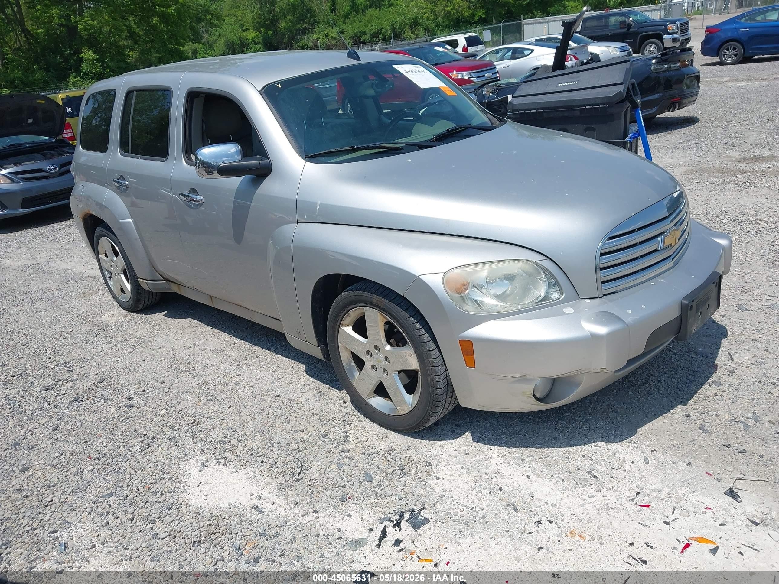 2007 Chevrolet HHR LT, VIN 3GNDA33P07S512392 — Фото с аукциона 1 of 5