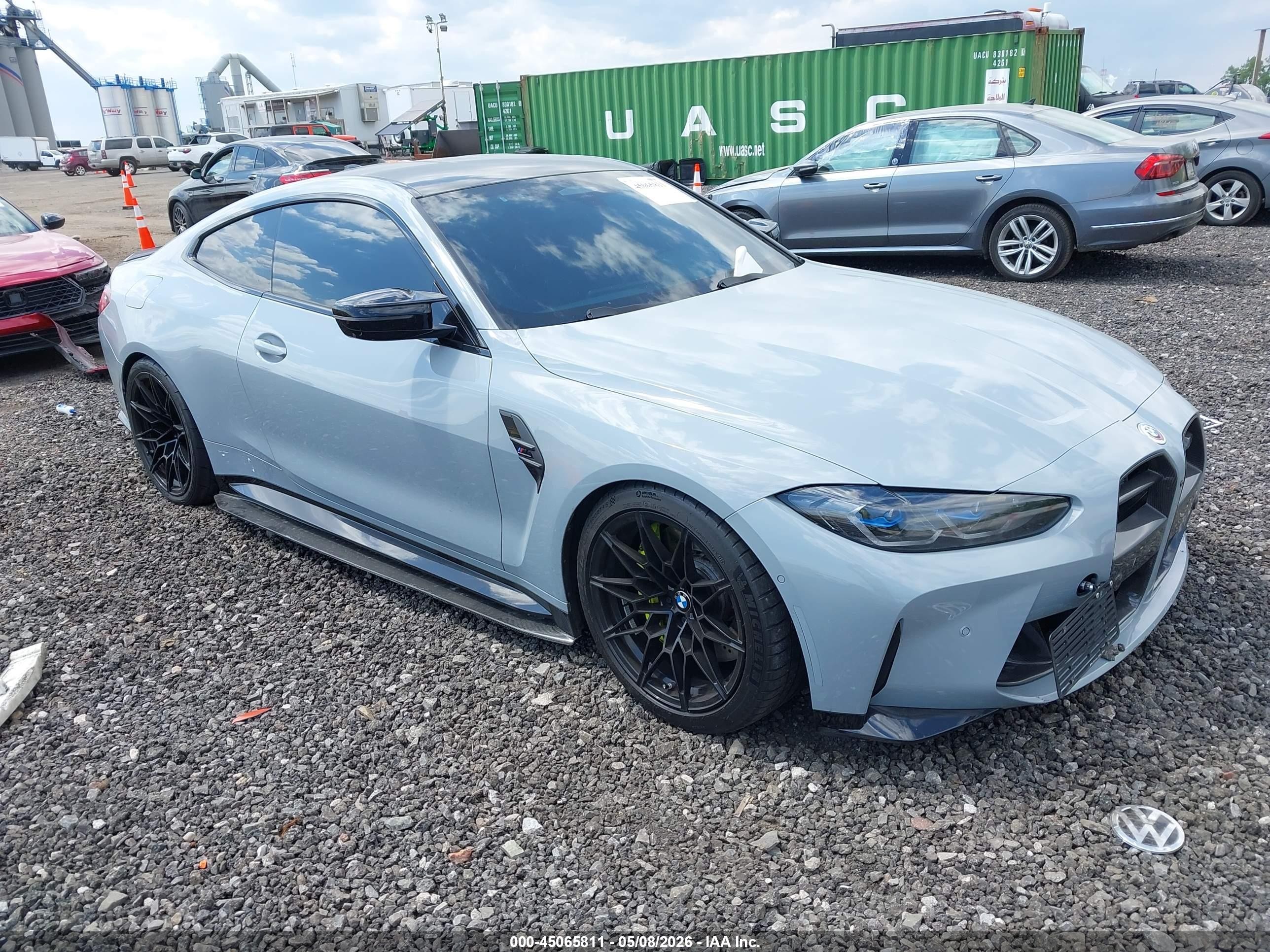 2022 BMW M4 Competition xDrive, VIN WBS43AZ02NCK97076 — Front end