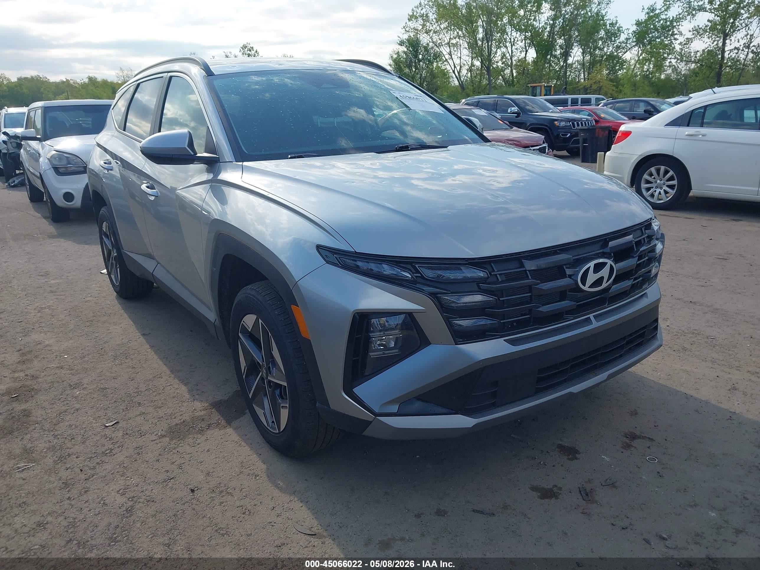 2025 Hyundai Tucson SEL, VIN 5NMJBCDE5SH583934 — Hail