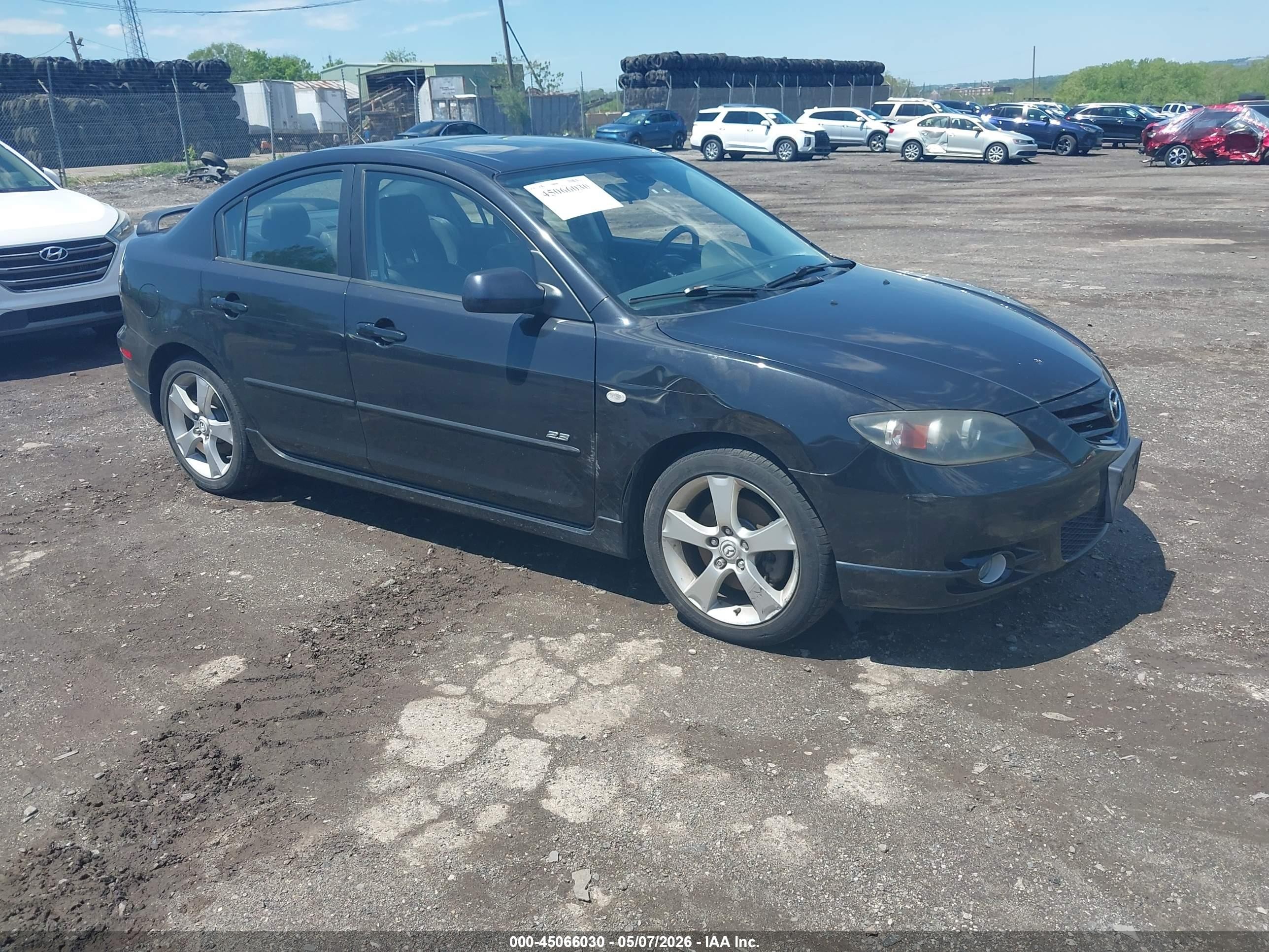 2006 Mazda 3 S Grand Touring, VIN JM1BK323361400651 — Not stated