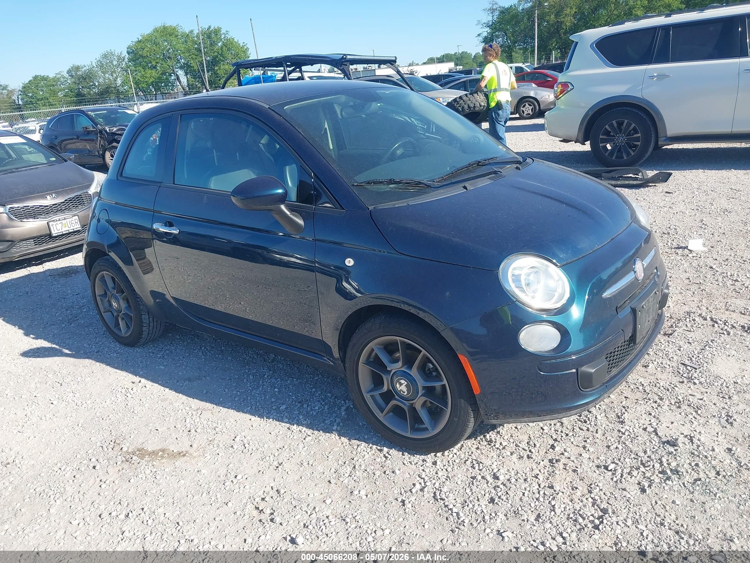2014 FIAT 500 Pop, VIN 3C3CFFAR8ET292748 — Normal wear