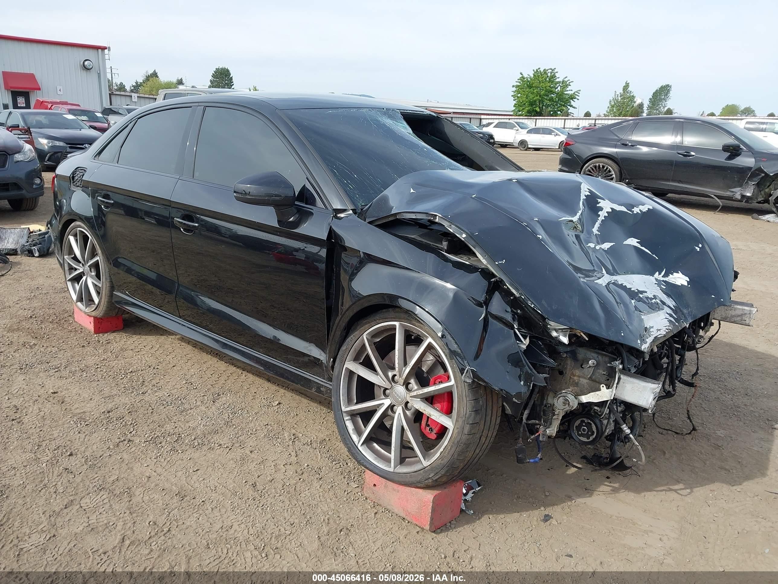 2018 Audi S3 Premium Plus, VIN WAUB1GFF7J1060134 — Front end