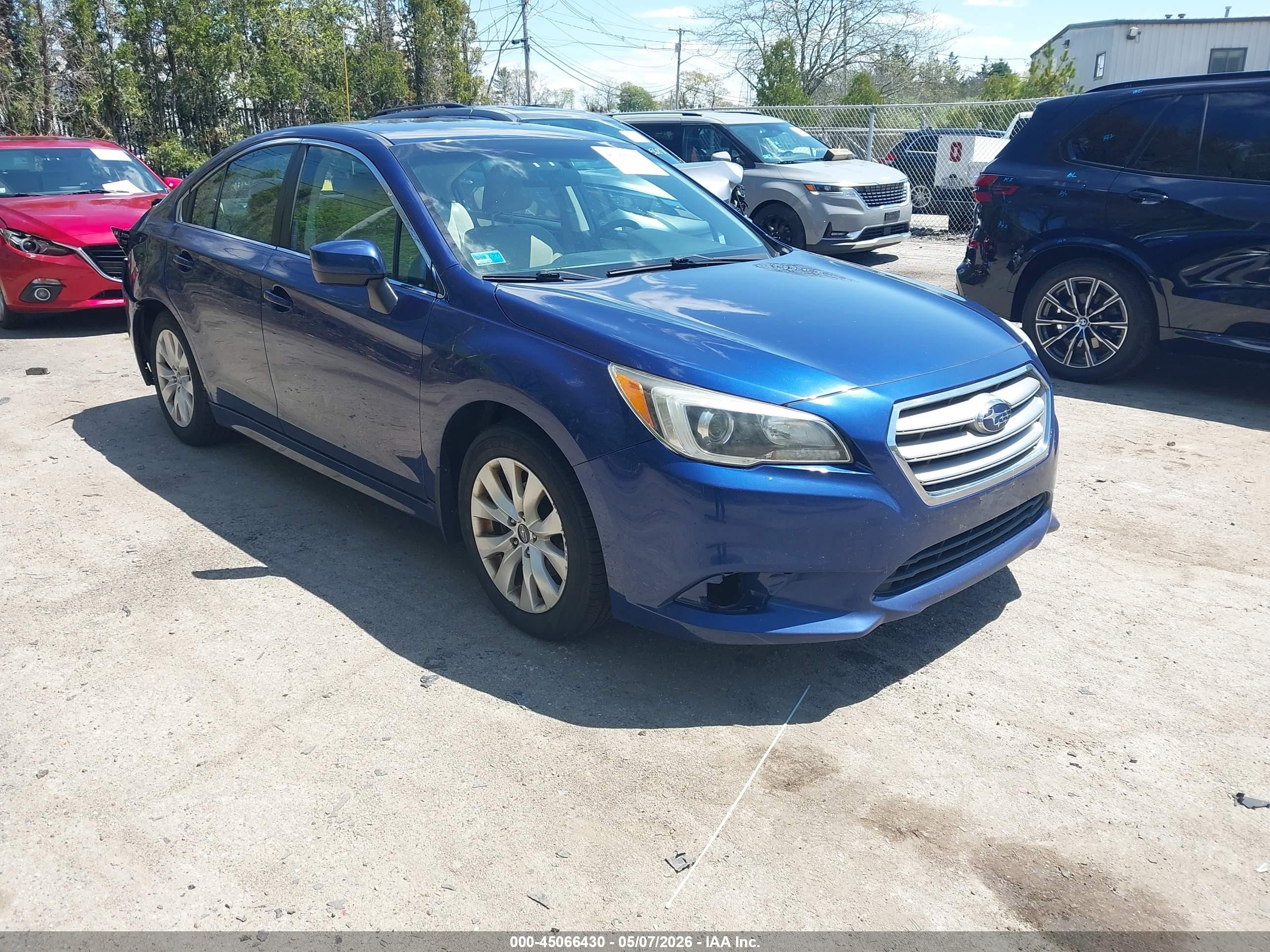 2017 Subaru Legacy Premium, VIN 4S3BNAC62H3033205 — Rear end