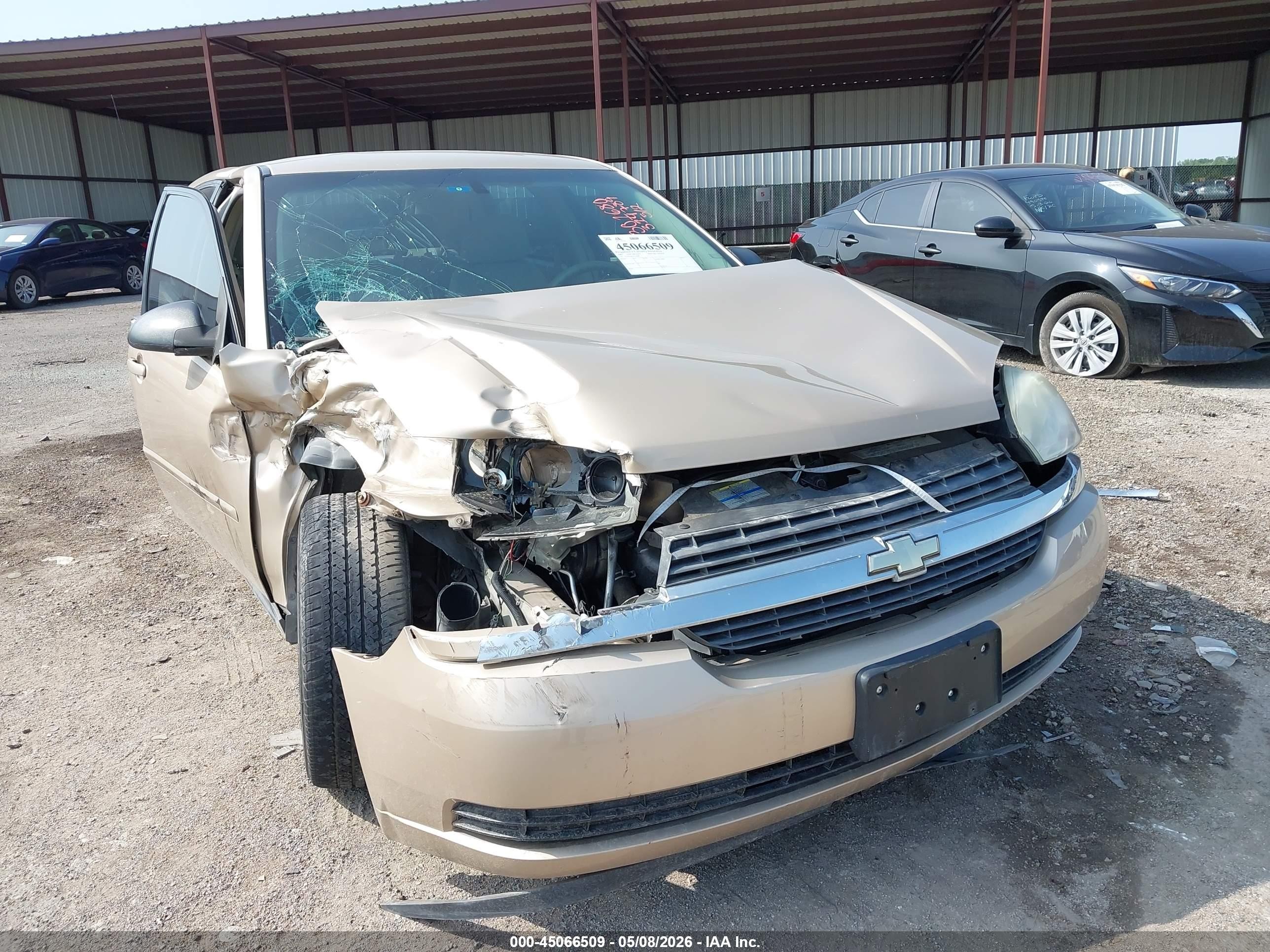 2005 Chevrolet Malibu Maxx LS, VIN 1G1ZT62835F314789 — Front end