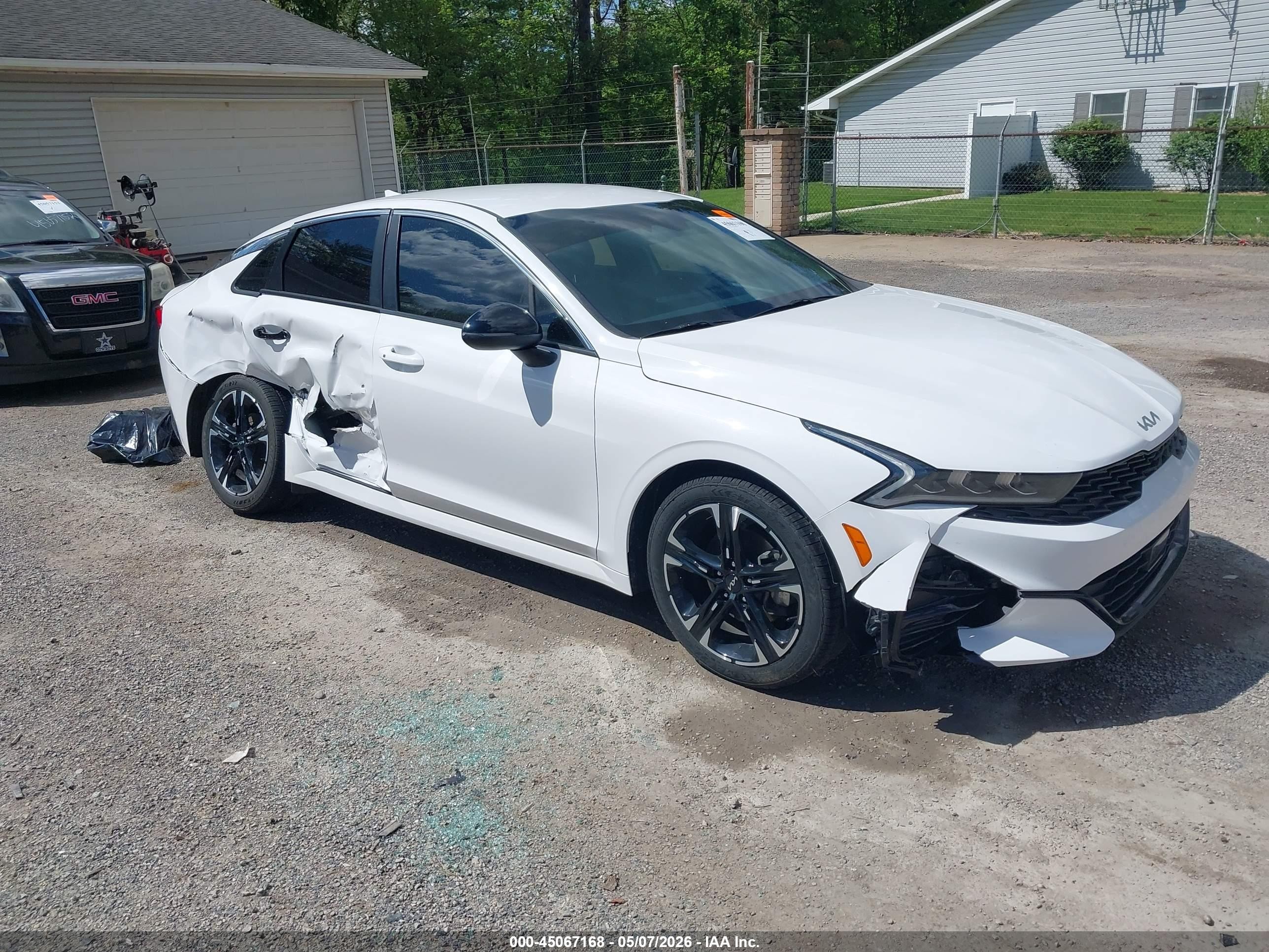2023 Kia K5 GT-Line, VIN 5XXG64J29PG179734 — Side