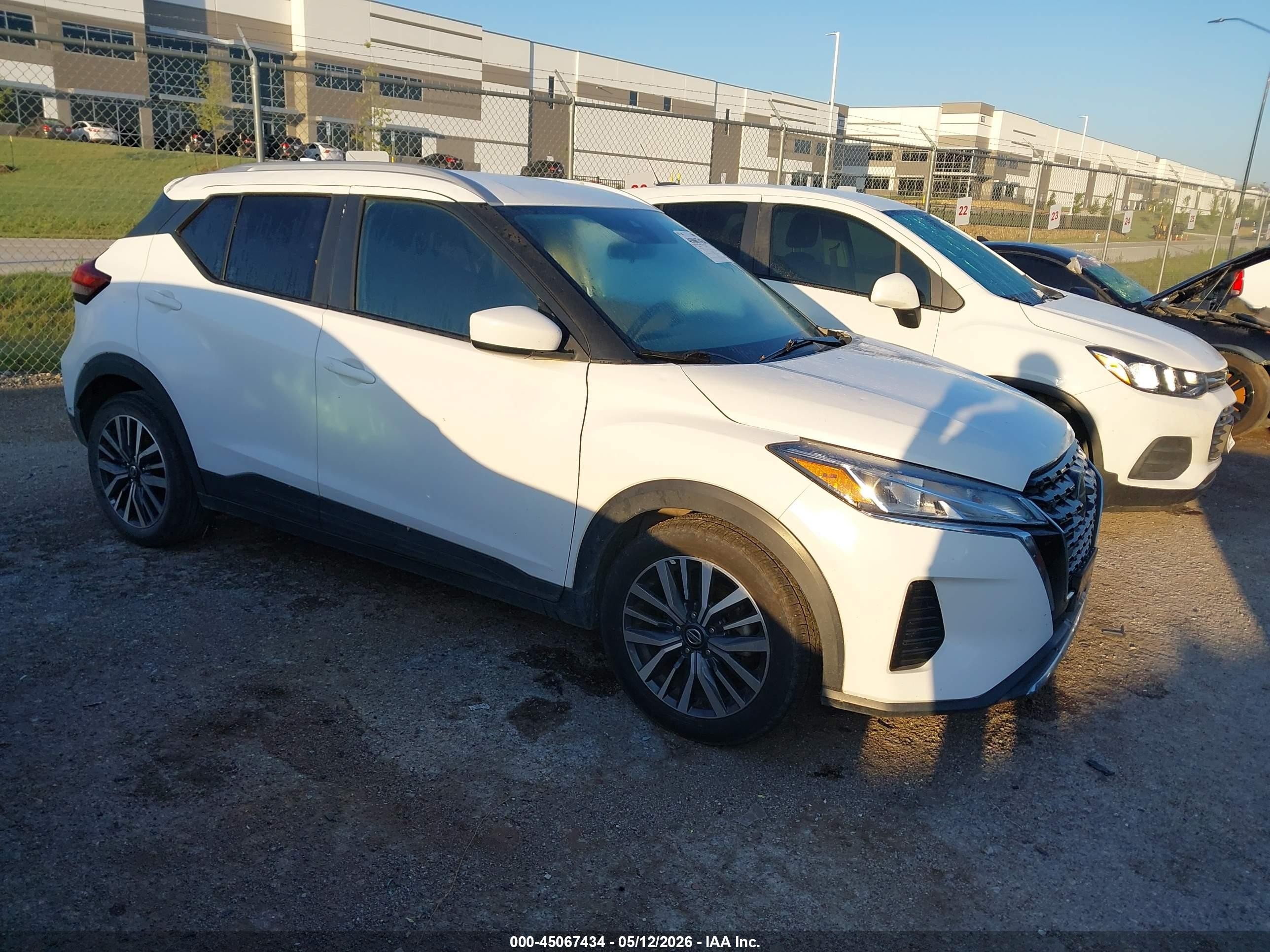 2021 Nissan Kicks SV, VIN 3N1CP5CV9ML537149 — Стихия