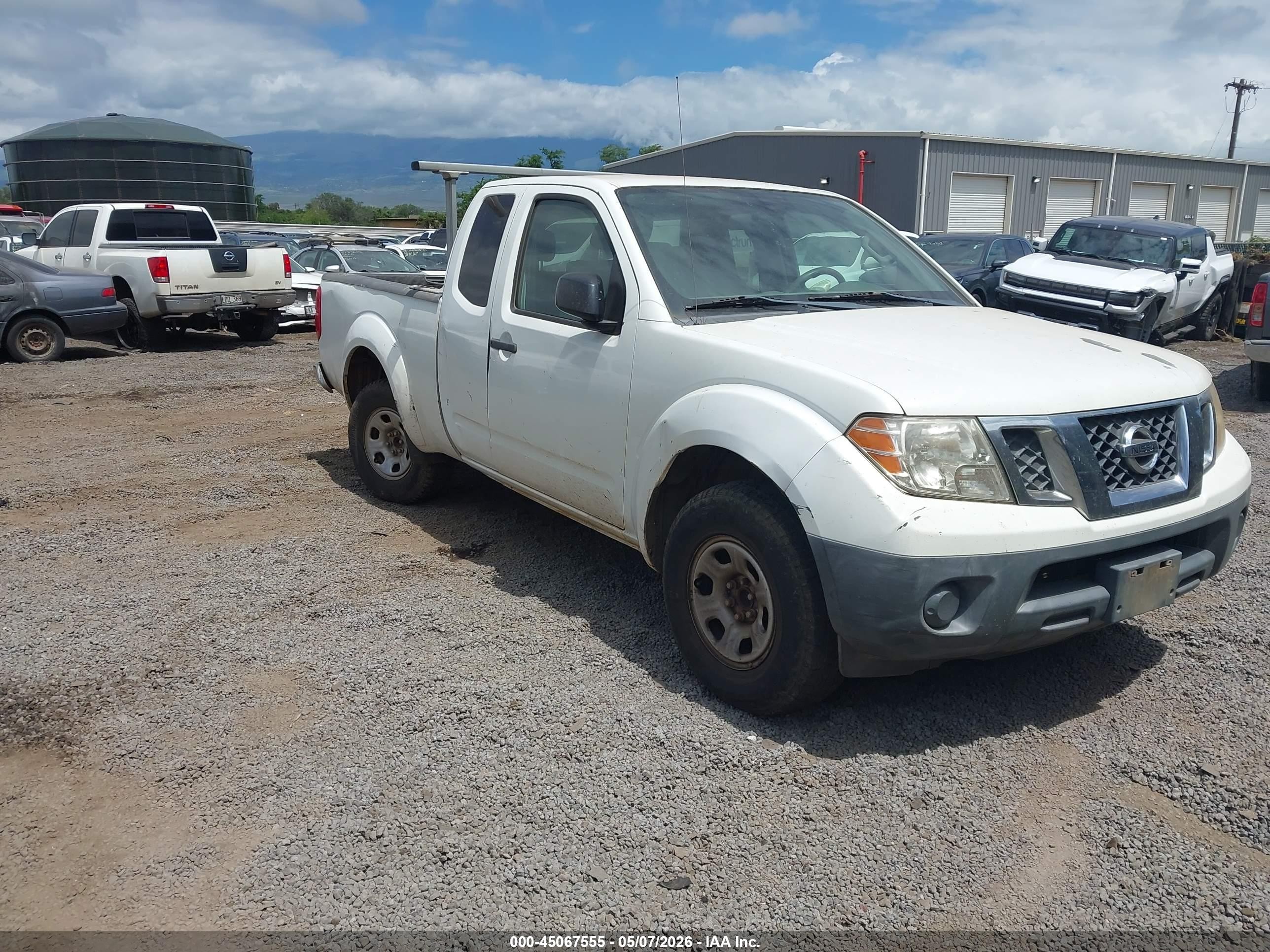 2013 Nissan Frontier SV, VIN 1N6BD0CT7DN742842 — Rear end