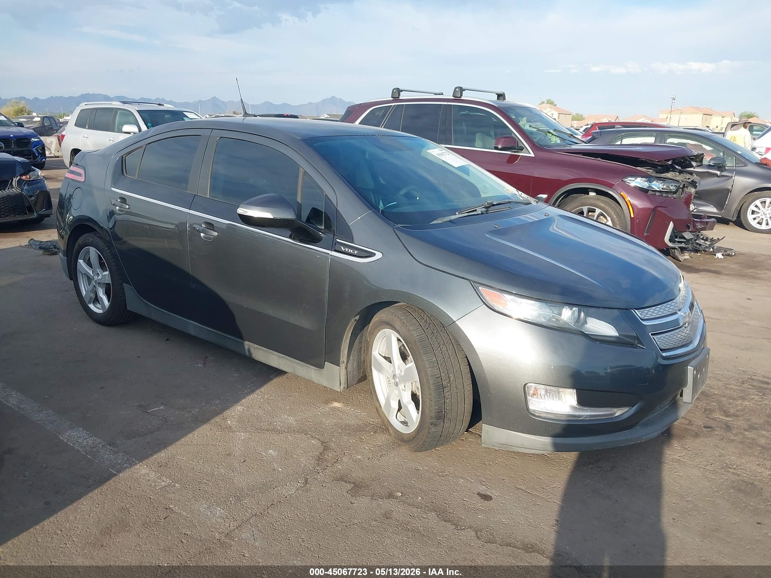 2013 Chevrolet Volt, VIN 1G1RE6E40DU128737 — Theft recovery