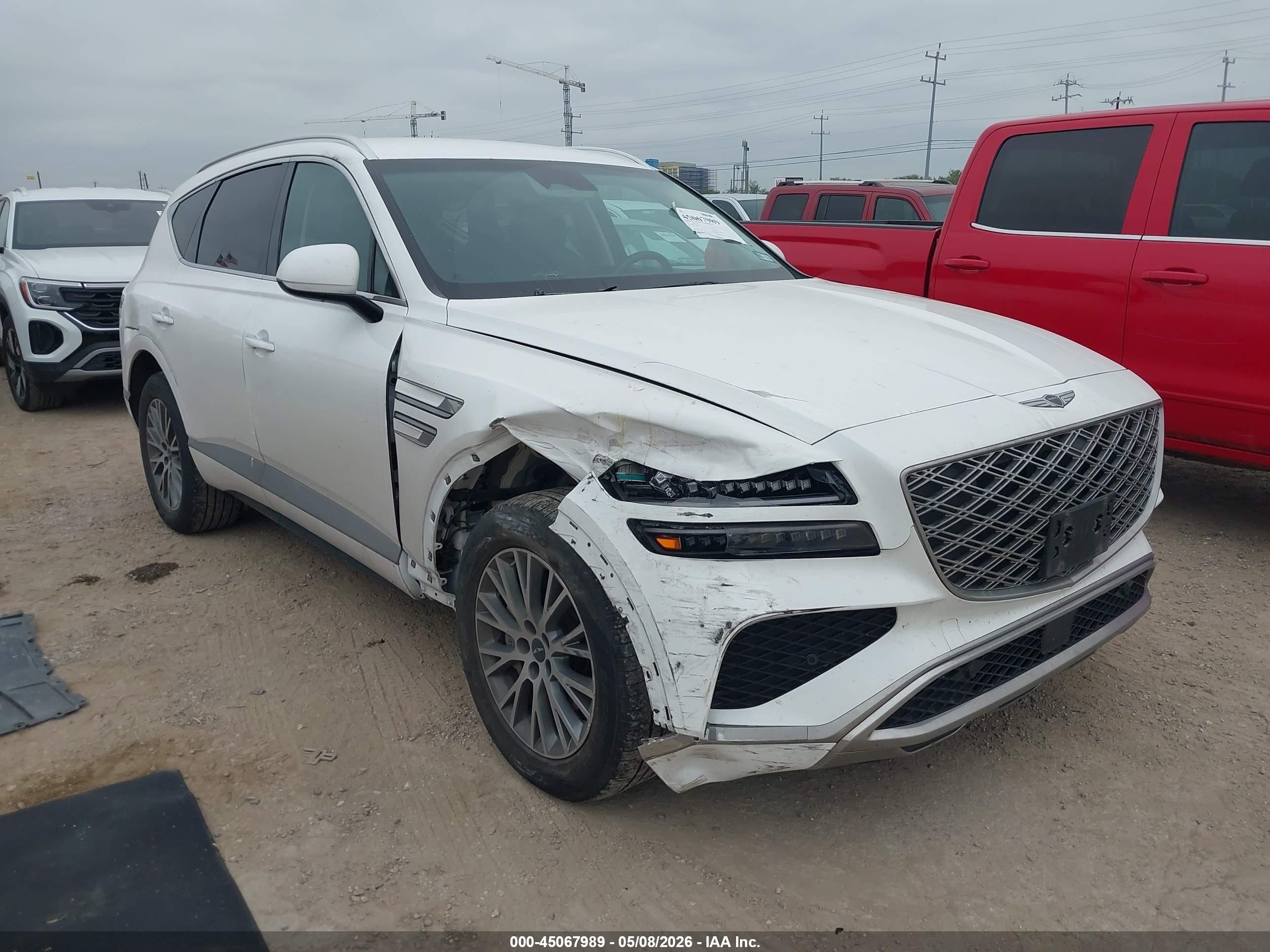 2025 Genesis GV80 Standard, VIN KMUHFESB0SU242311 — Side