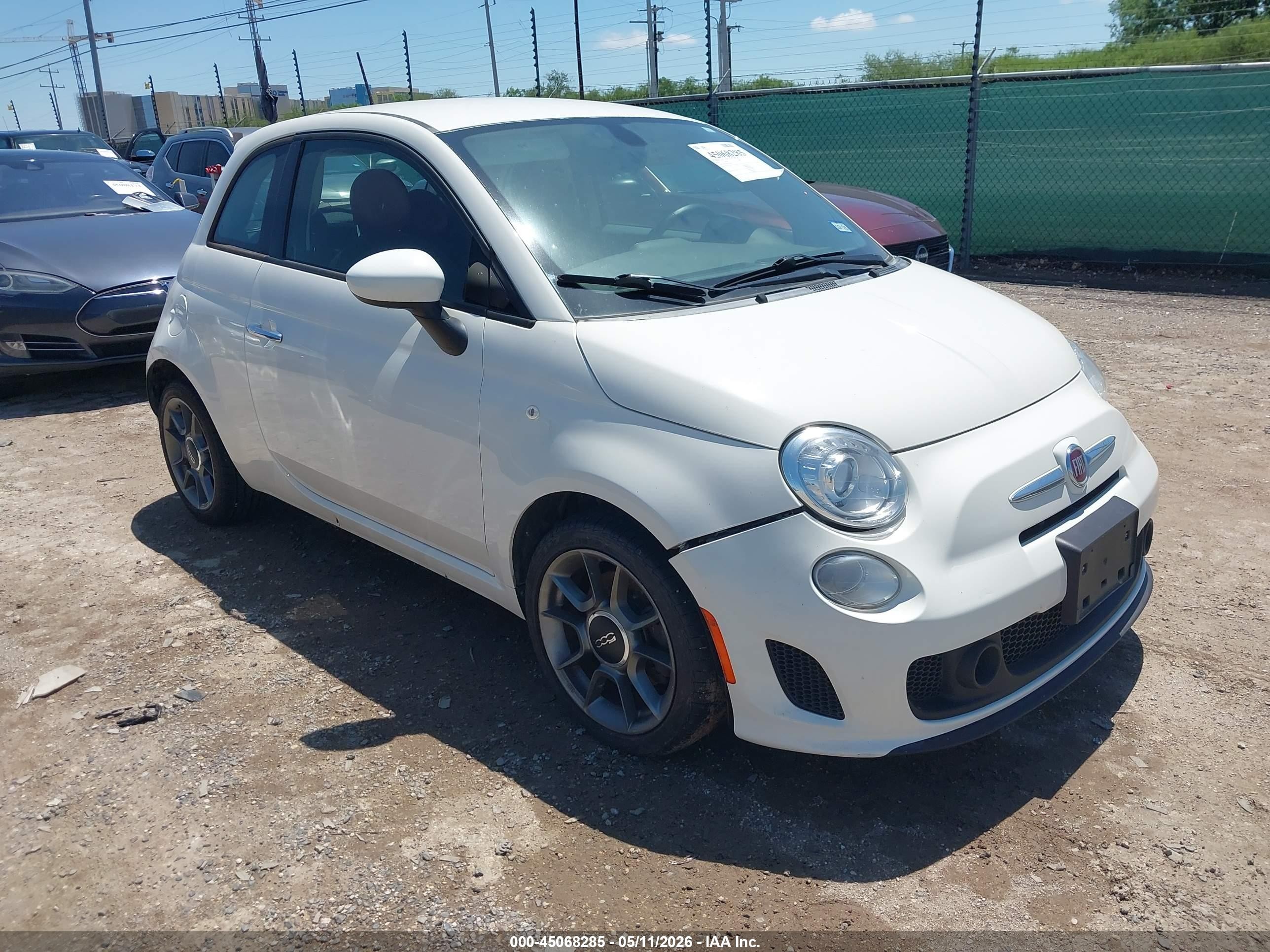 2018 FIAT 500 Pop, VIN 3C3CFFKH9JT528744 — Обычный износ
