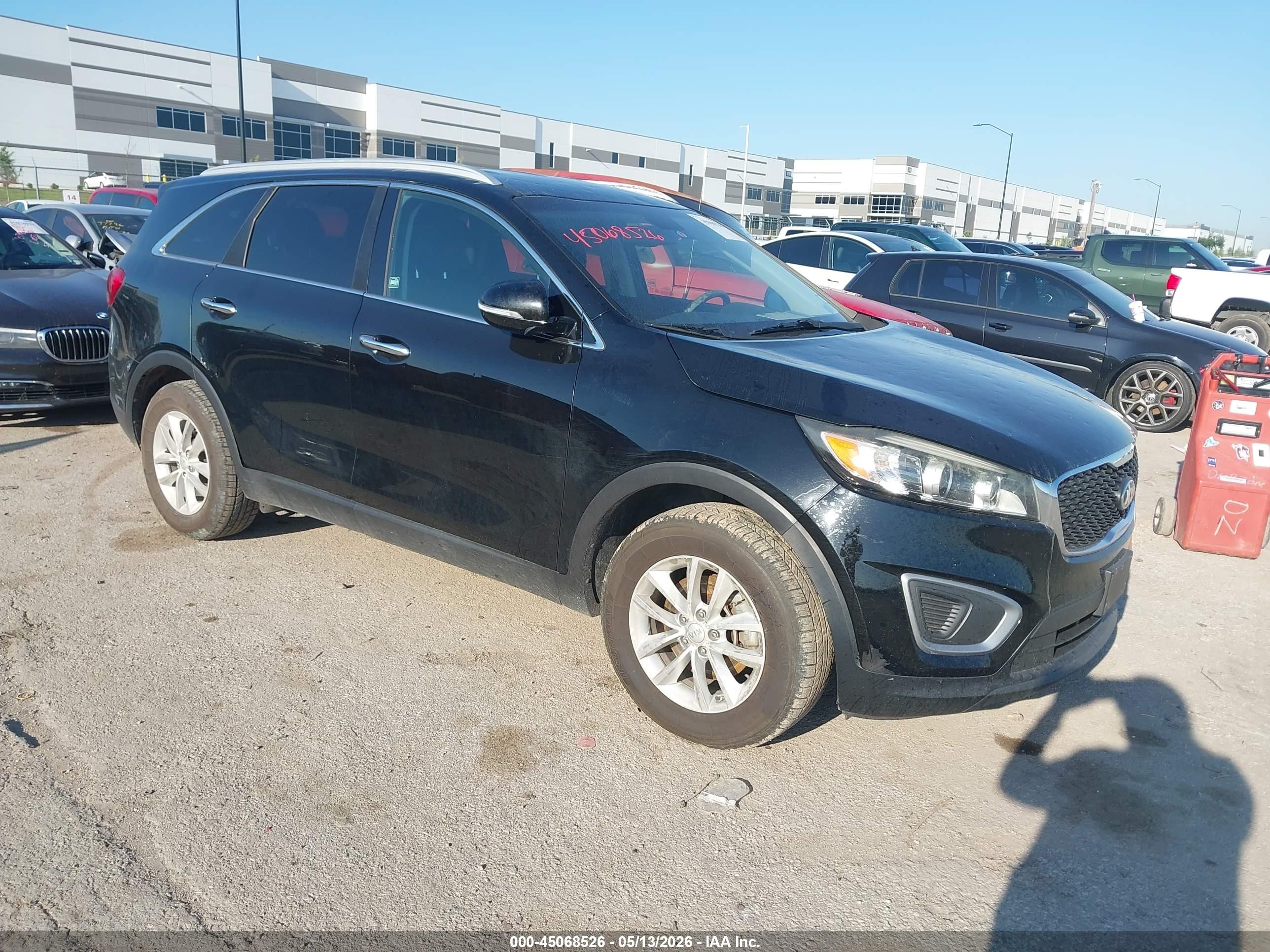 2016 Kia Sorento LX, VIN 5XYPG4A36GG113823 — Hail