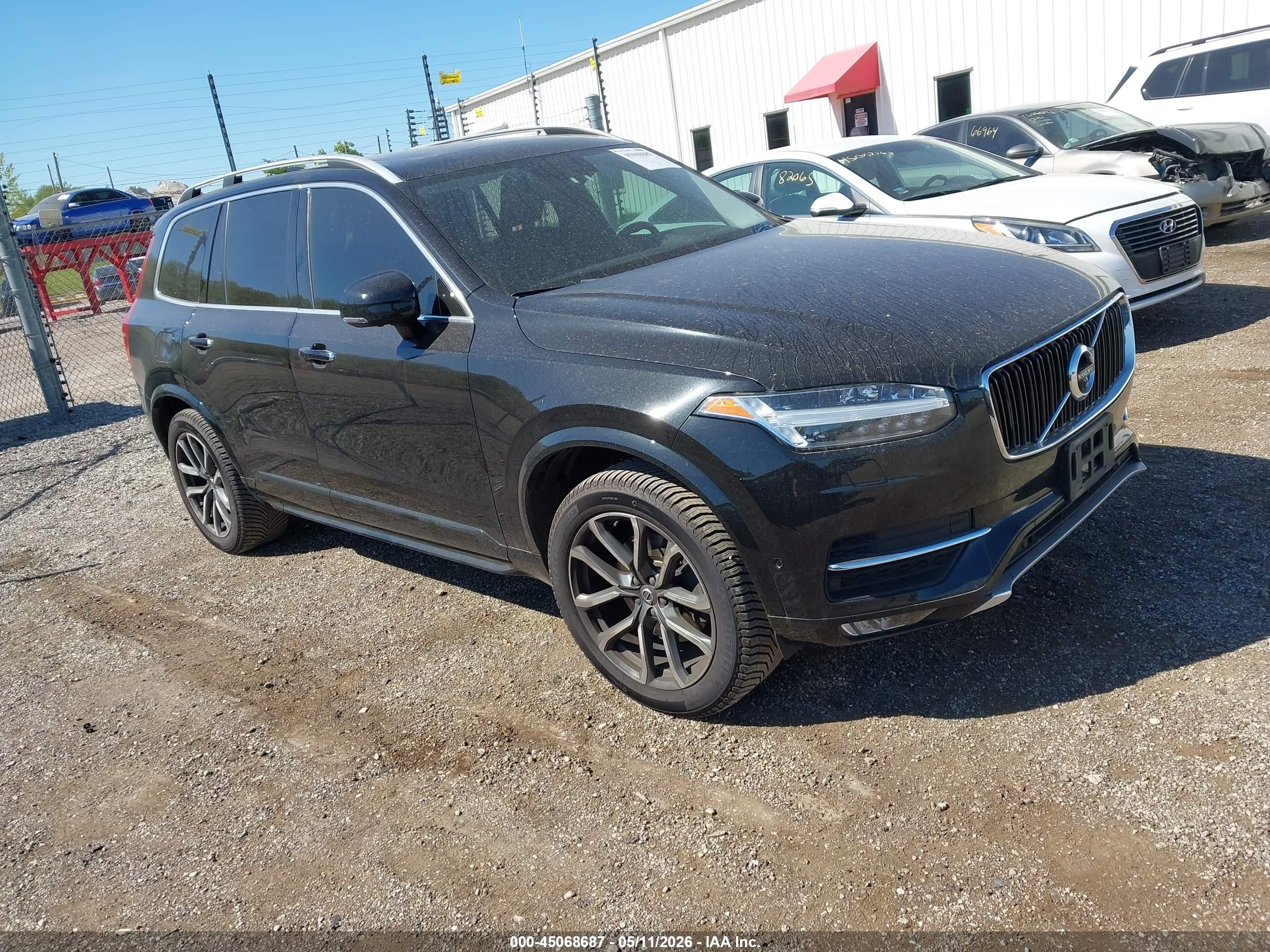 2018 Volvo XC90 Momentum, VIN YV4A22PK9J1211465 — Water / flood
