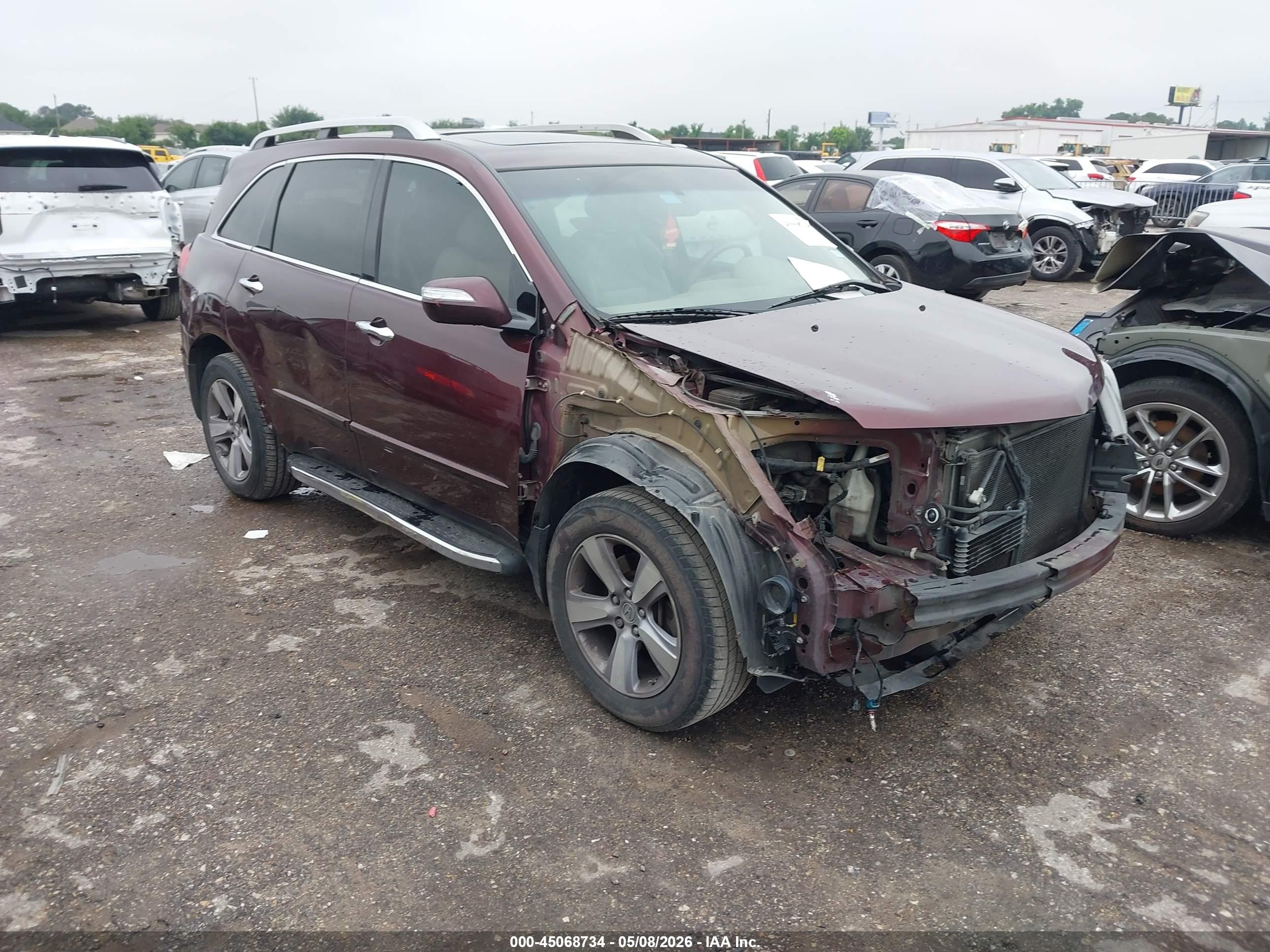 2013 Acura MDX, VIN 2HNYD2H20DH520378 — All over