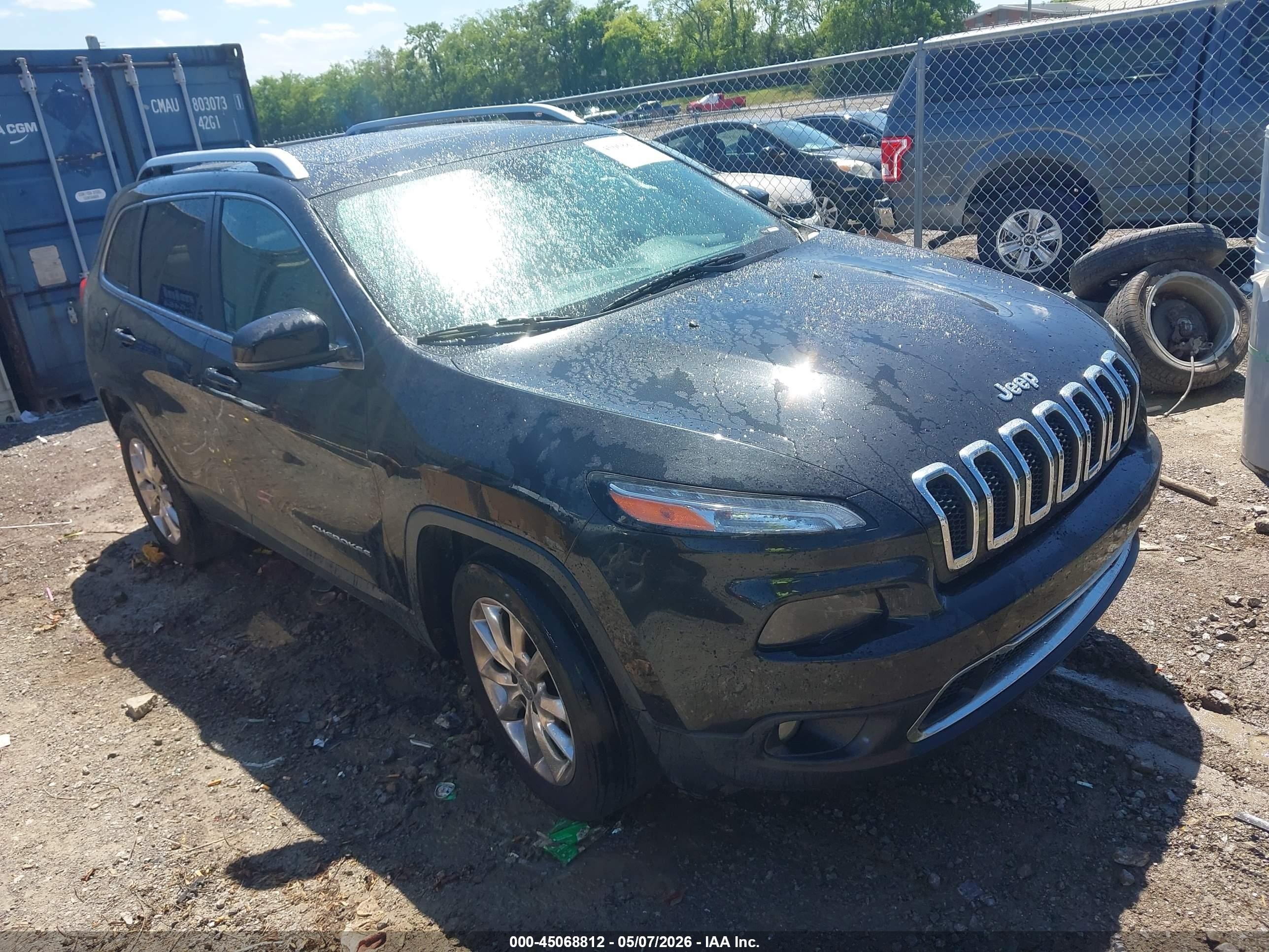 2015 Jeep Cherokee Limited, VIN 1C4PJMDSXFW692417 — Обычный износ