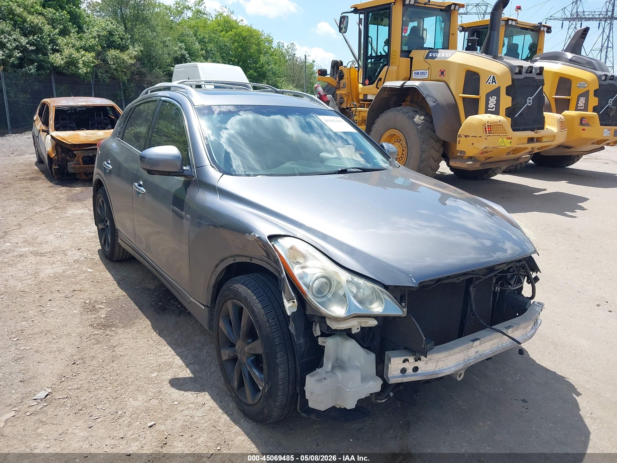 2011 Infiniti EX Journey, VIN JN1AJ0HR4BM854380 — Normal wear