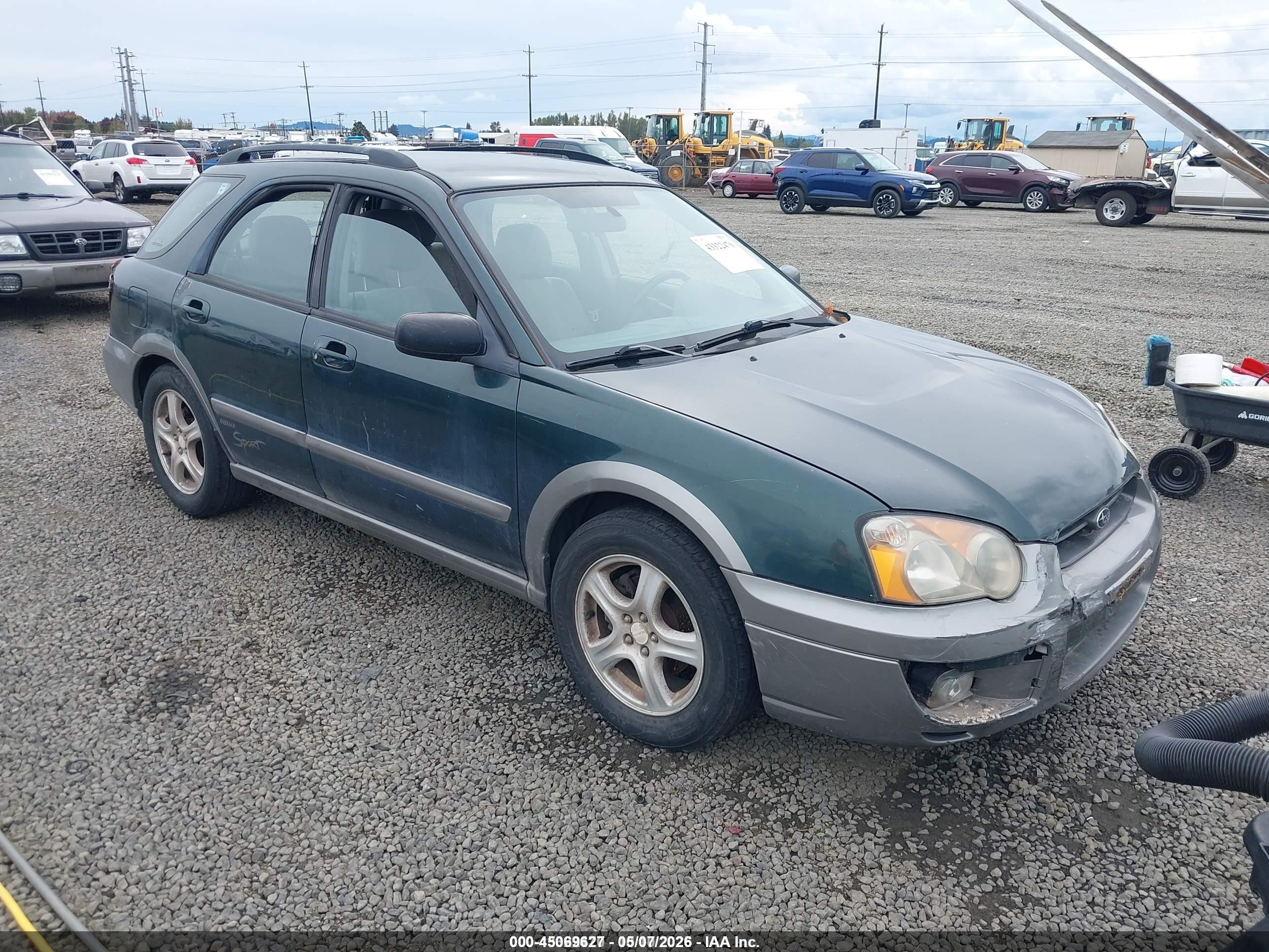 2004 Subaru Impreza Outback Special Sports, VIN JF1GG68544H821550 — Не указано