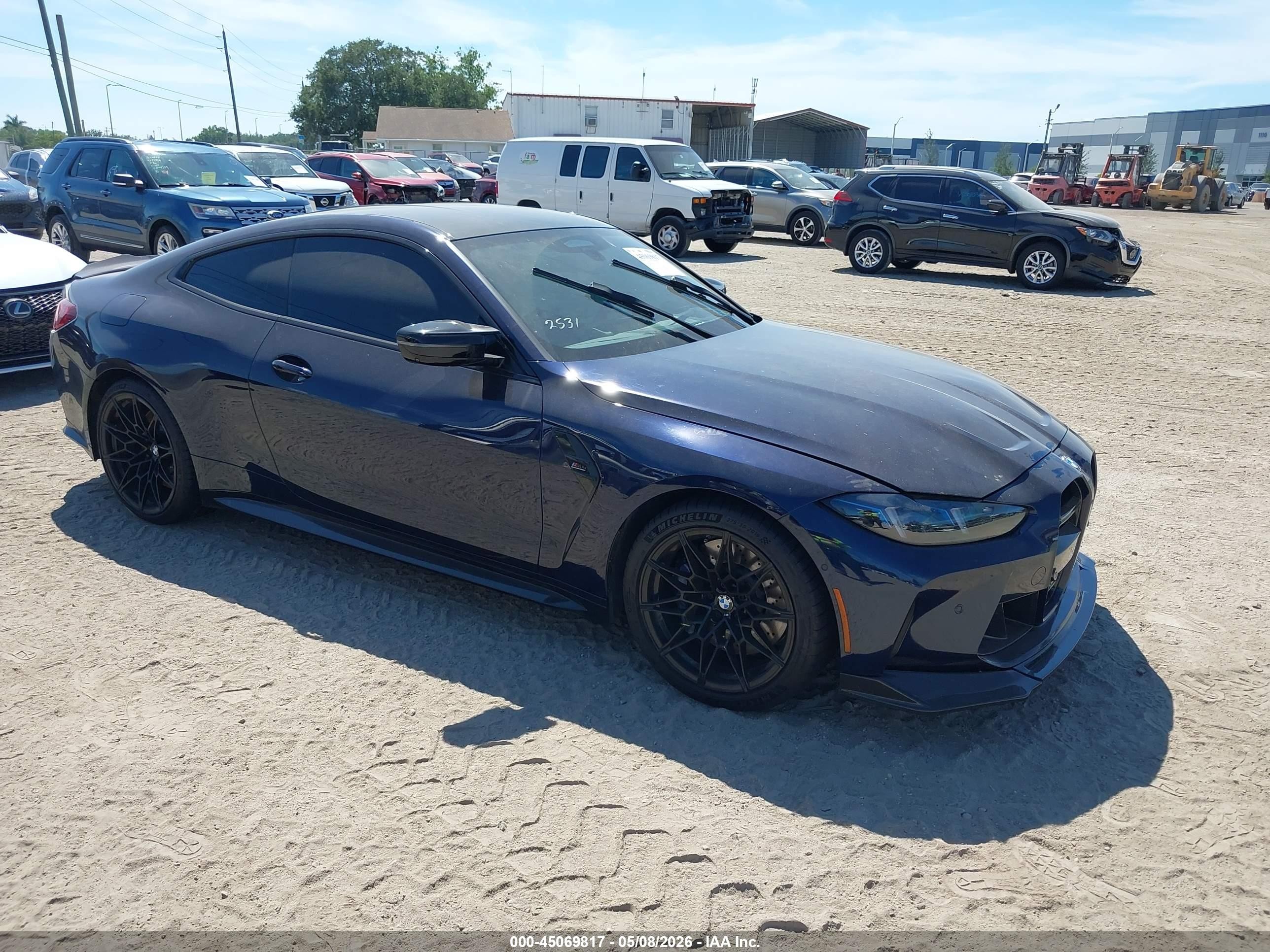 2025 BMW M4 Competition, VIN WBS23HK07SCS24615 — Side